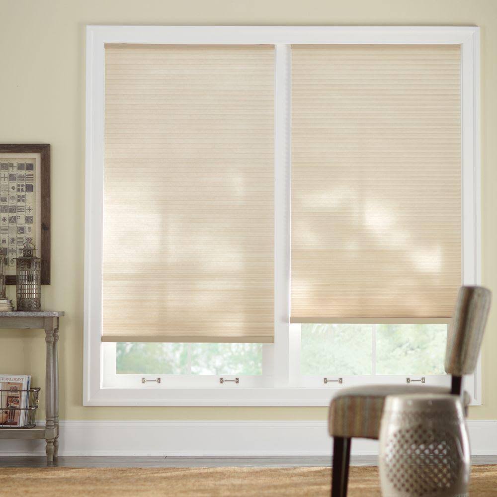 Home Decorators Collection Sahara Cordless Light Filtering Cellular Shade - 48.875 in. W x 72 in. L, F9PFQJ_SJRT Home Decorators Collection Sahara Cordless Light Filtering Cellular Shade - 48.875 in. W x 72 in. L, F9PFQJ_SJRT