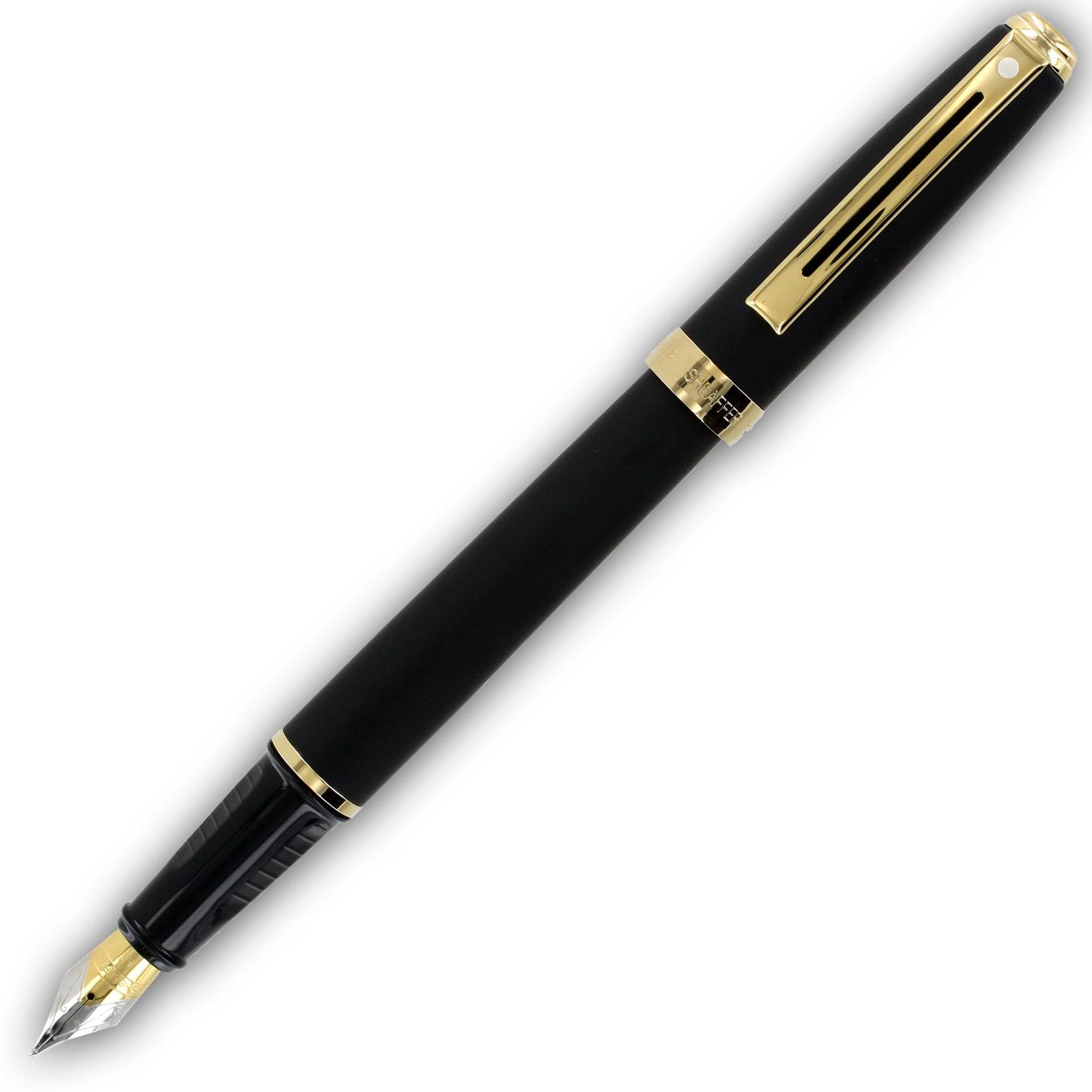 Sheaffer Prelude Fountain Pen - Matte Black Gold DWUTRH_V1UV Sheaffer Prelude Fountain Pen - Matte Black Gold DWUTRH_V1UV