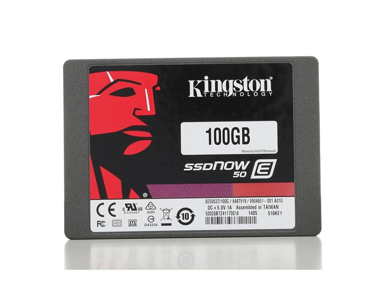 Kingston SSDNow E50 (100GB) SATA 3 2.5 inch Solid State DJ9U5N_4IPH Kingston SSDNow E50 (100GB) SATA 3 2.5 inch Solid State DJ9U5N_4IPH