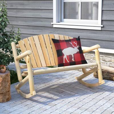 Loon Peak Hooper Settee Rocking EWEEJE_SQL9