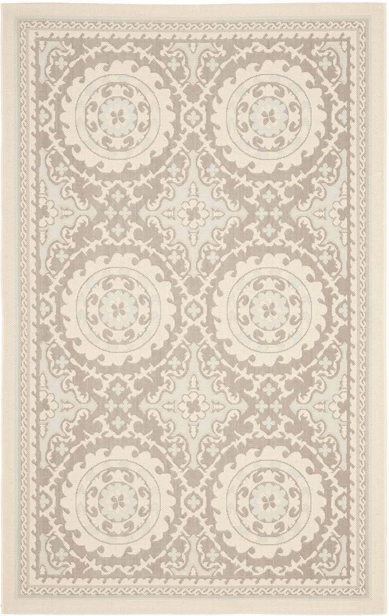 Safavieh Courtyard Beige Dark Beige 8' x 11' Indoor/Outdoor 52SYCZ_TYXS