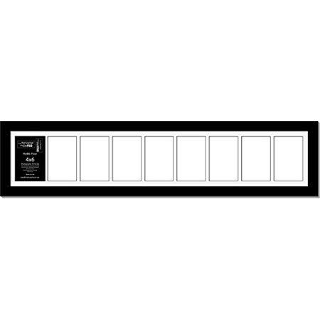 Creativeletterart 8x38bk-w 9 Opening Glass Face Black Picture Frame Holds 4x6 Media with White Collage 6YNICH_DXLL Creativeletterart 8x38bk-w 9 Opening Glass Face Black Picture Frame Holds 4x6 Media with White Collage 6YNICH_DXLL