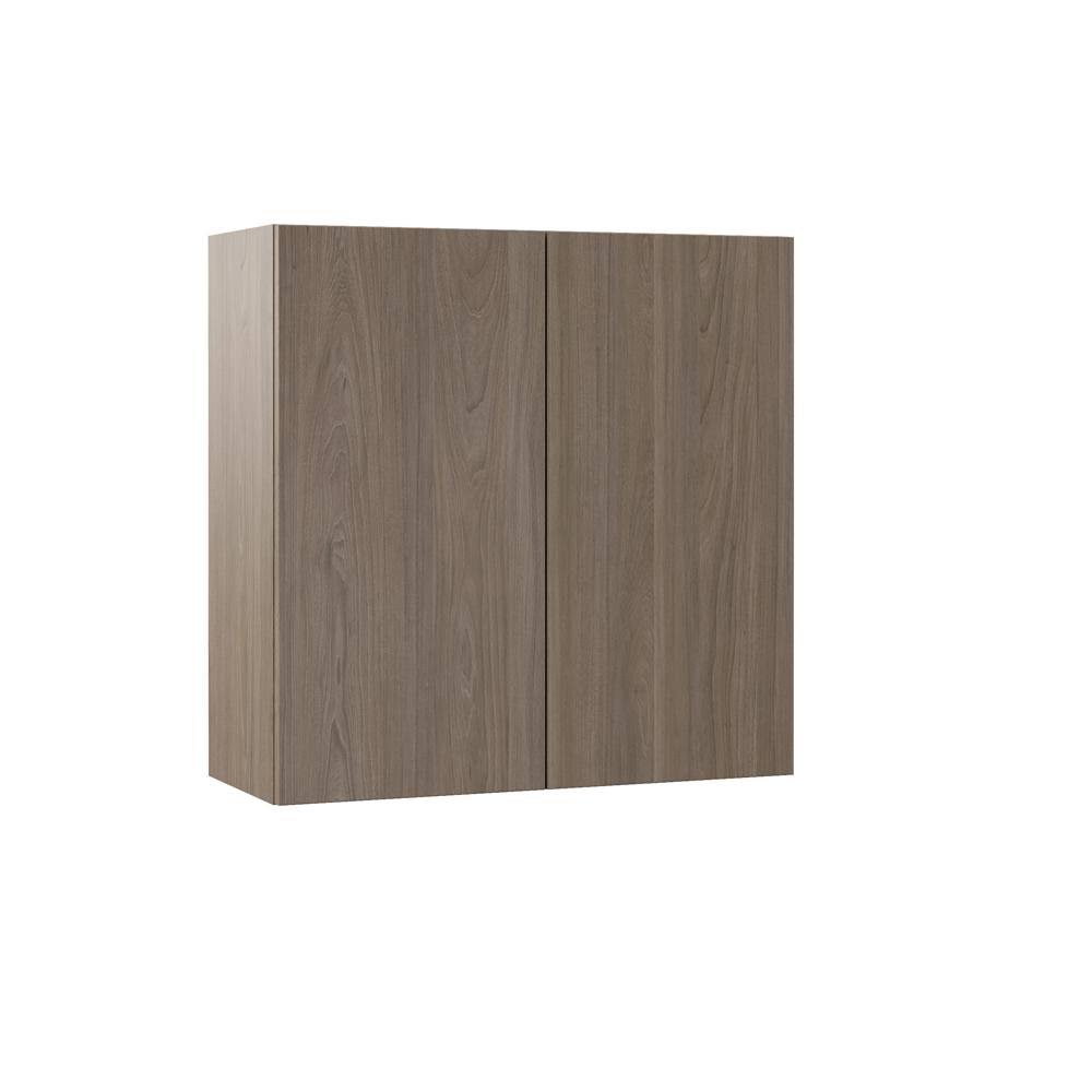 Hampton Bay Designer Series Edgeley Assembled 30x30x12 in. Wall Kitchen Cabinet in Driftwood, V72VX9_FFKS Hampton Bay Designer Series Edgeley Assembled 30x30x12 in. Wall Kitchen Cabinet in Driftwood, V72VX9_FFKS