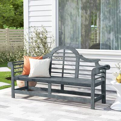Ziemer Wooden Garden Bench Color Ash WMT5DW_Z0OH