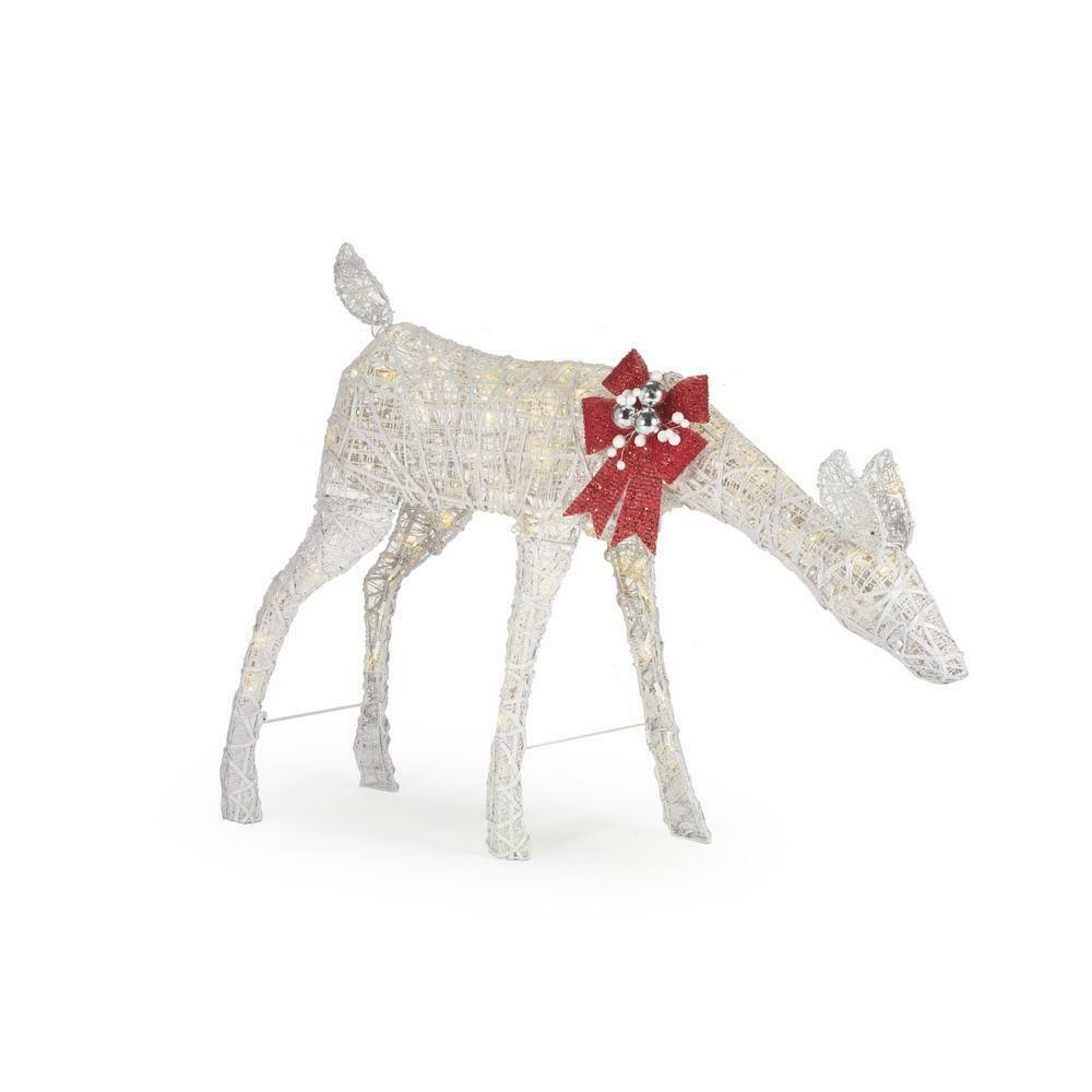 Polar Wishes 33 in. Christmas Warm White LED White PVC 00TKMC_HAS8 Polar Wishes 33 in. Christmas Warm White LED White PVC 00TKMC_HAS8