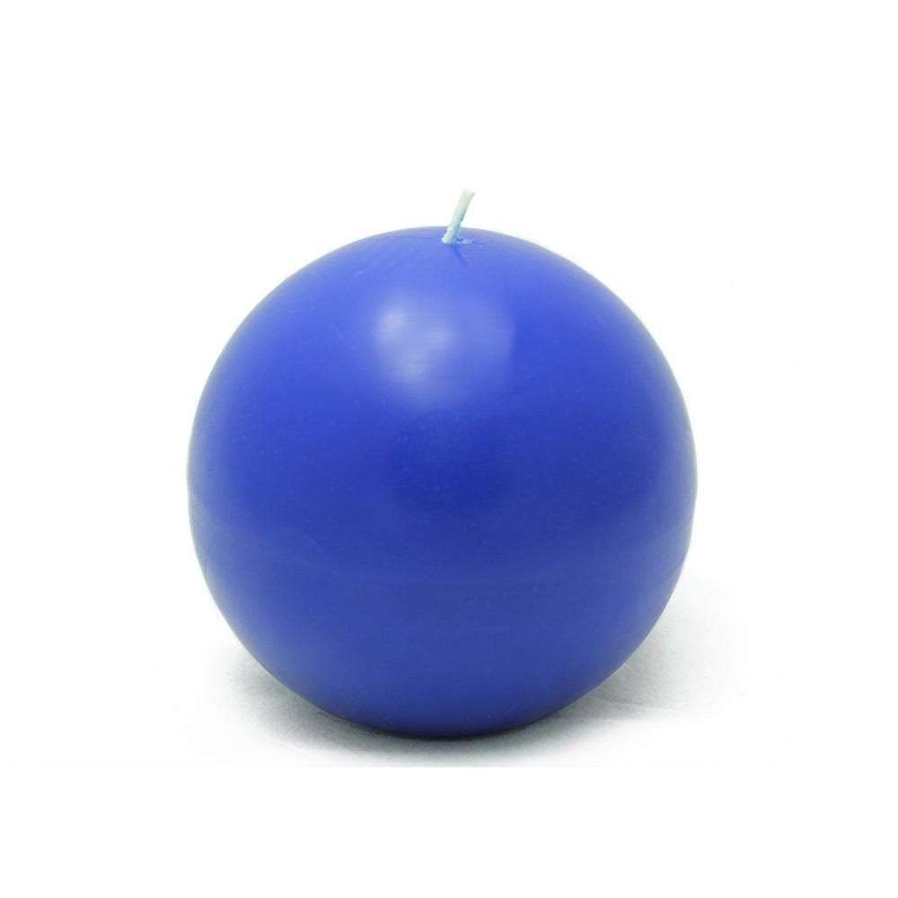 Jeco CBZ-031_6 4 inch Blue Ball Candles (12Pcs/Case) SZQYRR_ZJOV Jeco CBZ-031_6 4 inch Blue Ball Candles (12Pcs/Case) SZQYRR_ZJOV