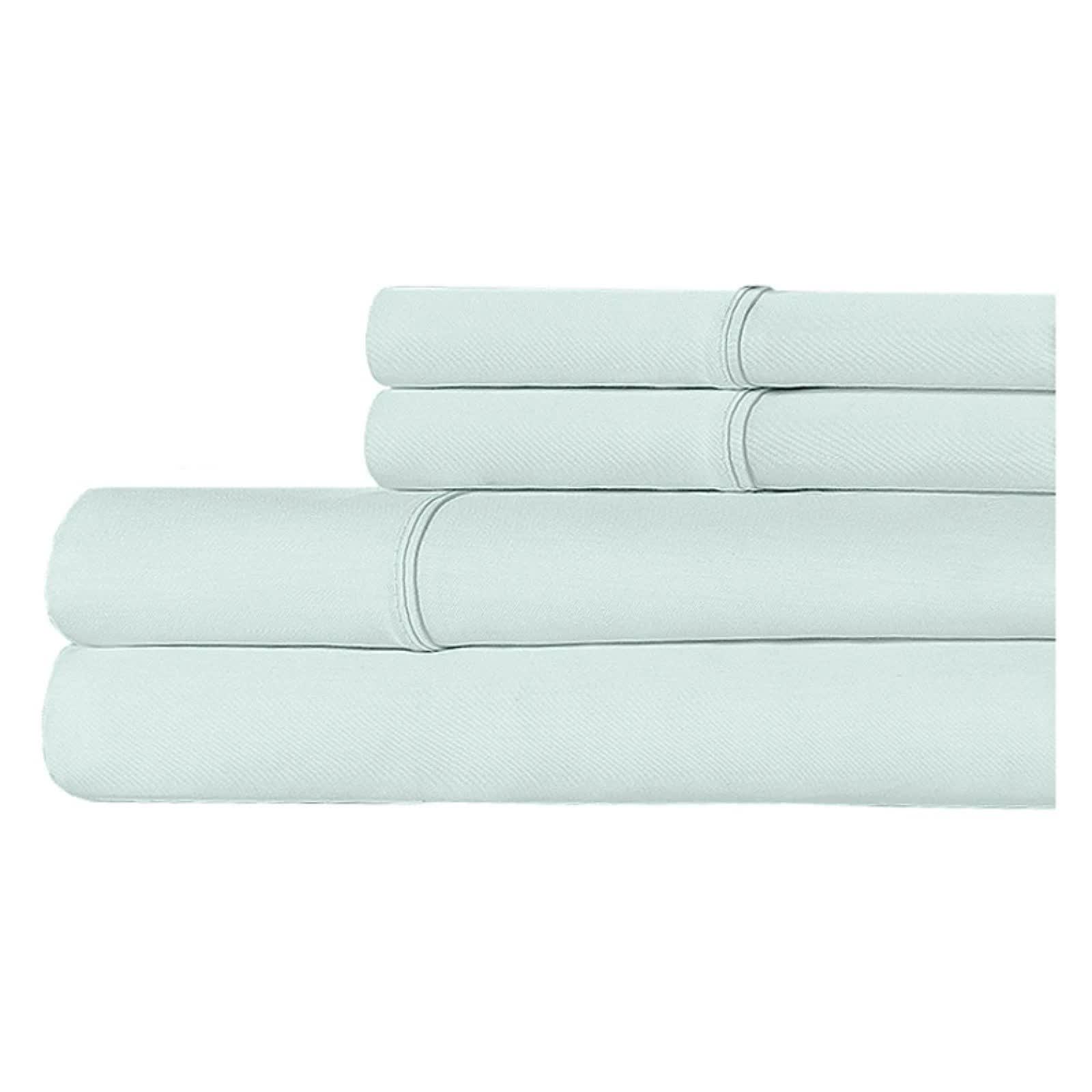 100% Cotton Percale 300 Thread Count 4-Piece Sheet Set - King - ZPX1Z3_8TWI 100% Cotton Percale 300 Thread Count 4-Piece Sheet Set - King - ZPX1Z3_8TWI