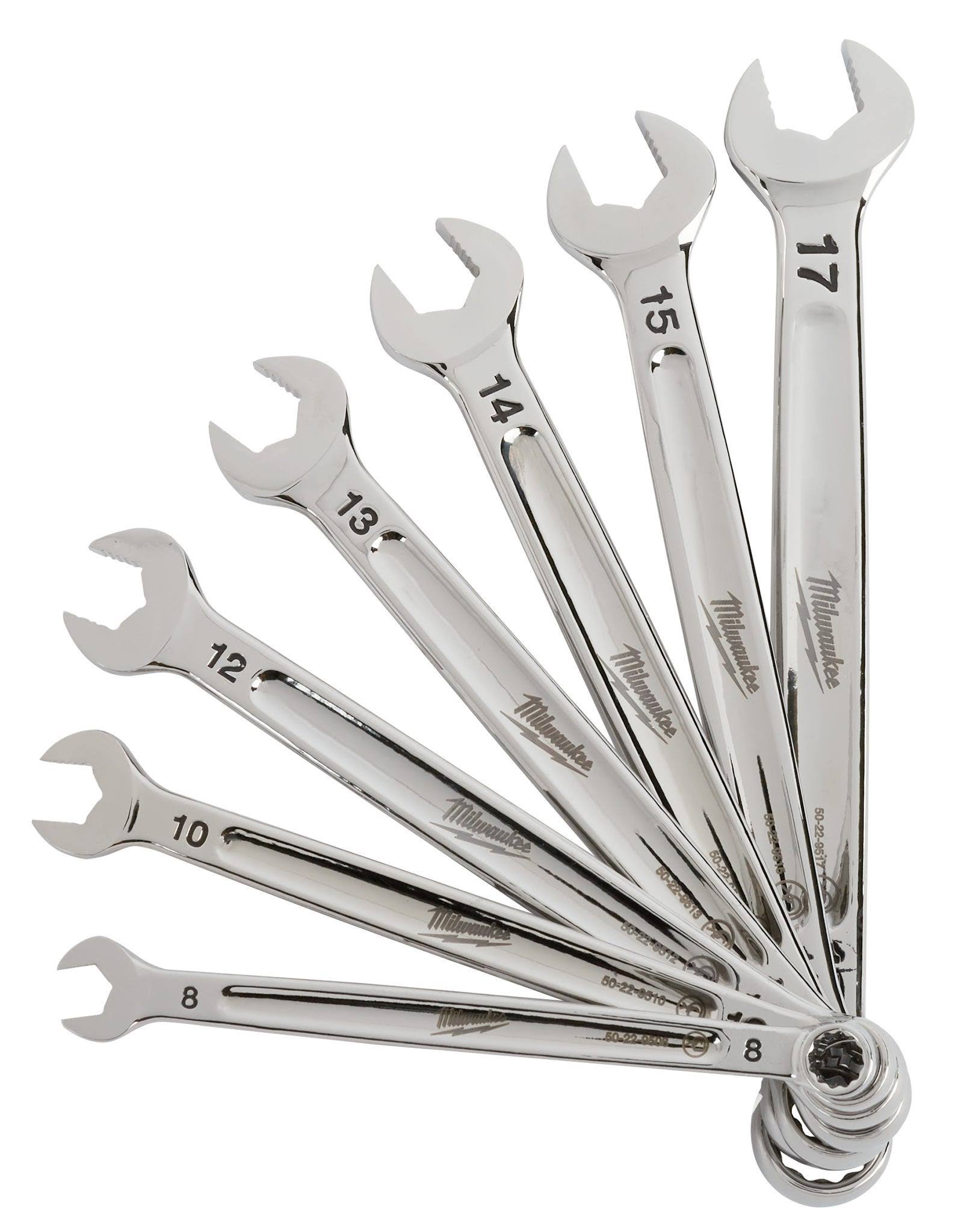 Milwaukee 48-22-9507 7 Piece Combination Metric Wrench WV9YKZ_TXJ8