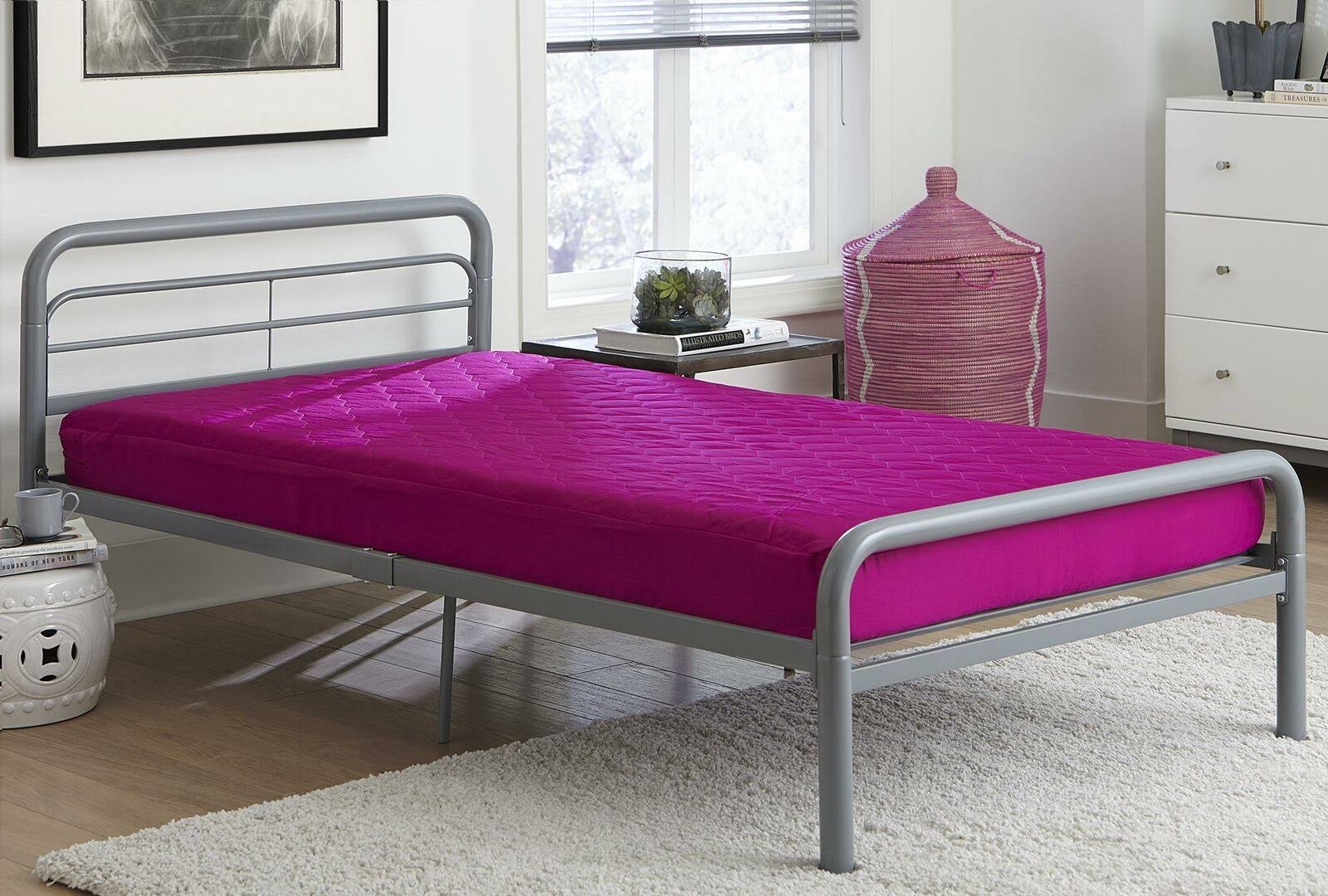 Dorel Twin Size 6 inch Quilted Top Bunk Bed Mattress Comfort Polyester 75 X9ZSYA_OHDK Dorel Twin Size 6 inch Quilted Top Bunk Bed Mattress Comfort Polyester 75 X9ZSYA_OHDK