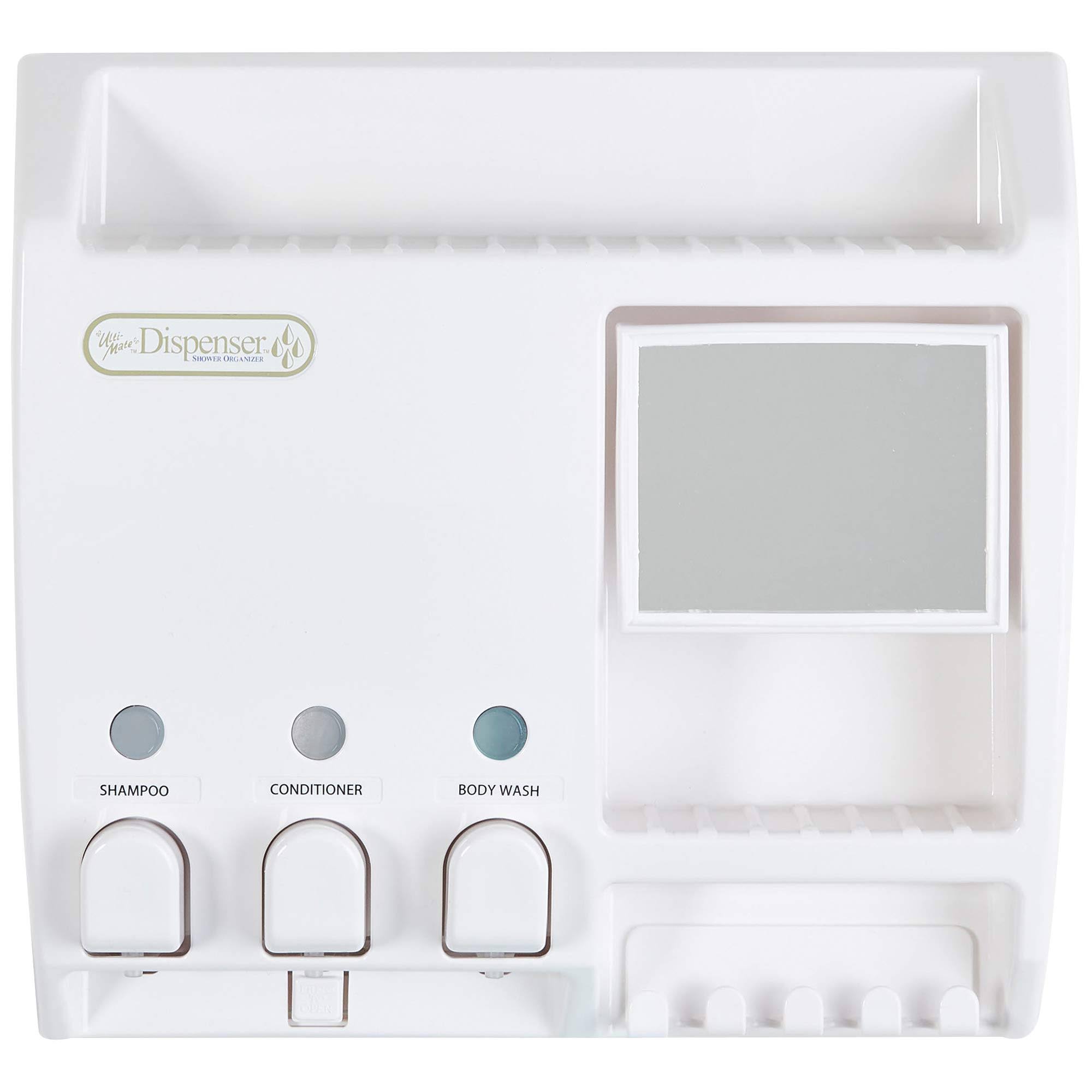Better Living Liquid Soap Shampoo Conditioner Shower Wall Mount Bathroom White P7WOOO_BNJP