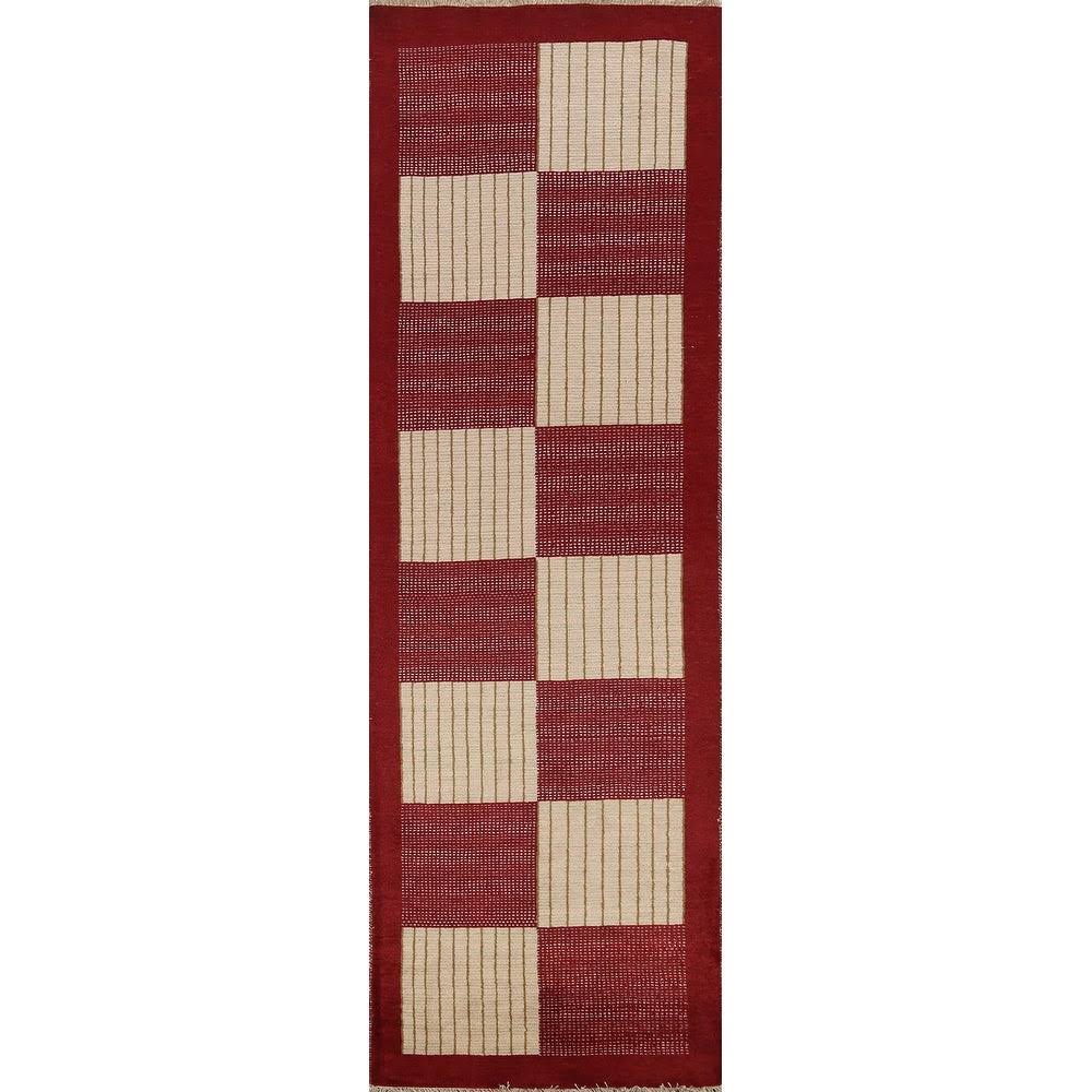 Geometric Modern Gabbeh Kashkoli Oriental Runner Rug Wool JJT1EA_OO2B Geometric Modern Gabbeh Kashkoli Oriental Runner Rug Wool JJT1EA_OO2B