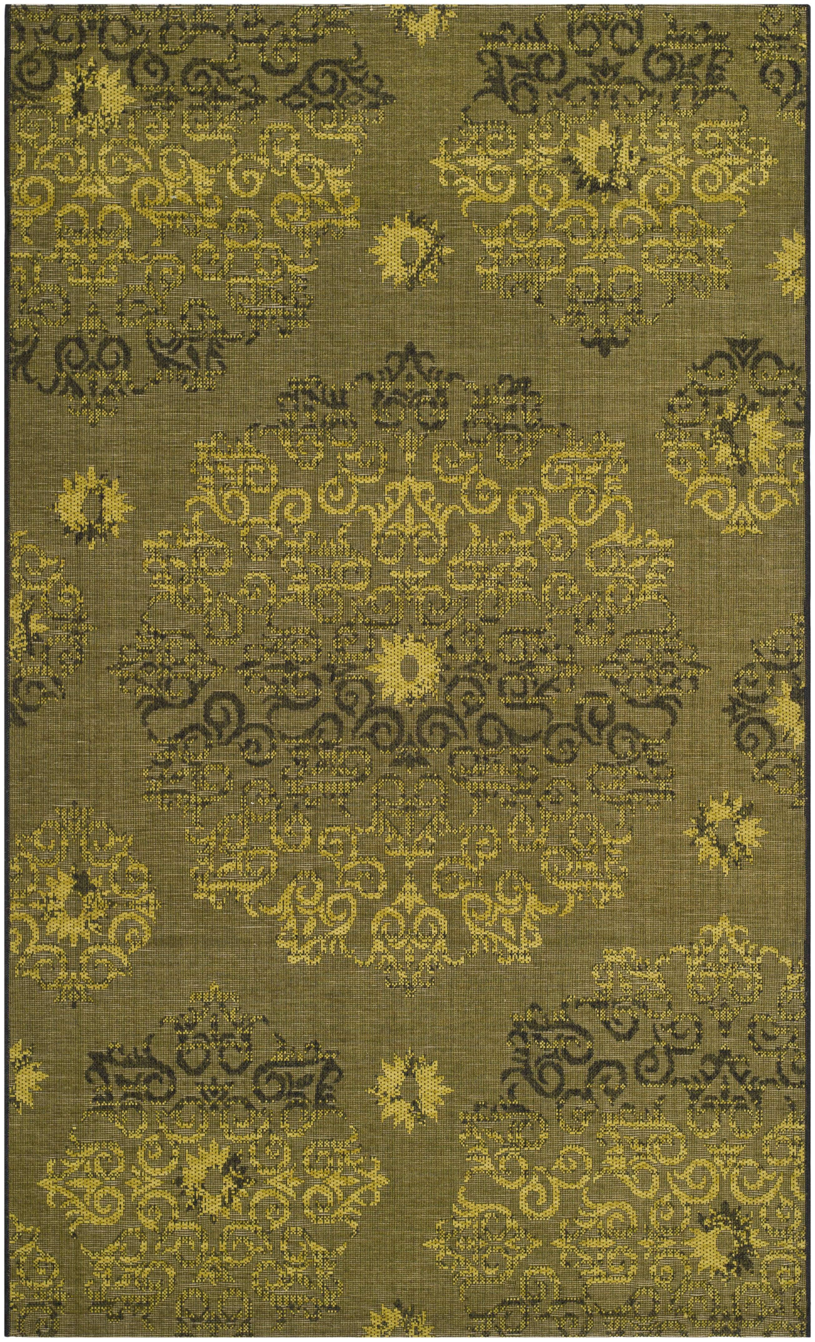 Safavieh Palazzo Black Green 5' x 8' TWQ1TV_HKZI