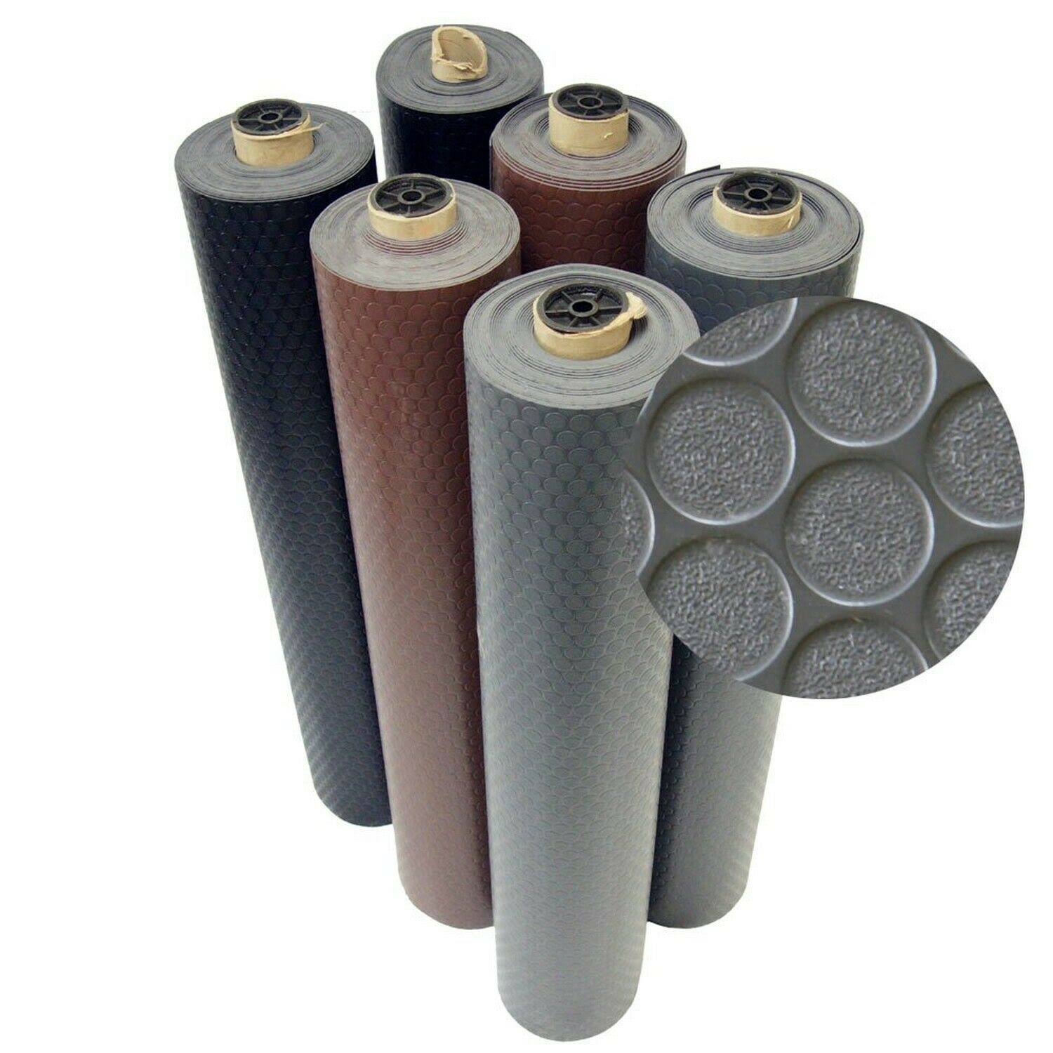 Rubber-Cal Coin-Grip Anti-Slip Rolled Rubber Mat - Black 60 x 48 in. ZULXCZ_J8SK Rubber-Cal Coin-Grip Anti-Slip Rolled Rubber Mat - Black 60 x 48 in. ZULXCZ_J8SK