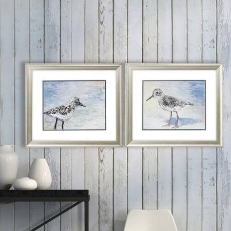 Highland Dunes 'Sandpiper' 2 Piece Framed Print T7UEEW_V383 Highland Dunes 'Sandpiper' 2 Piece Framed Print T7UEEW_V383