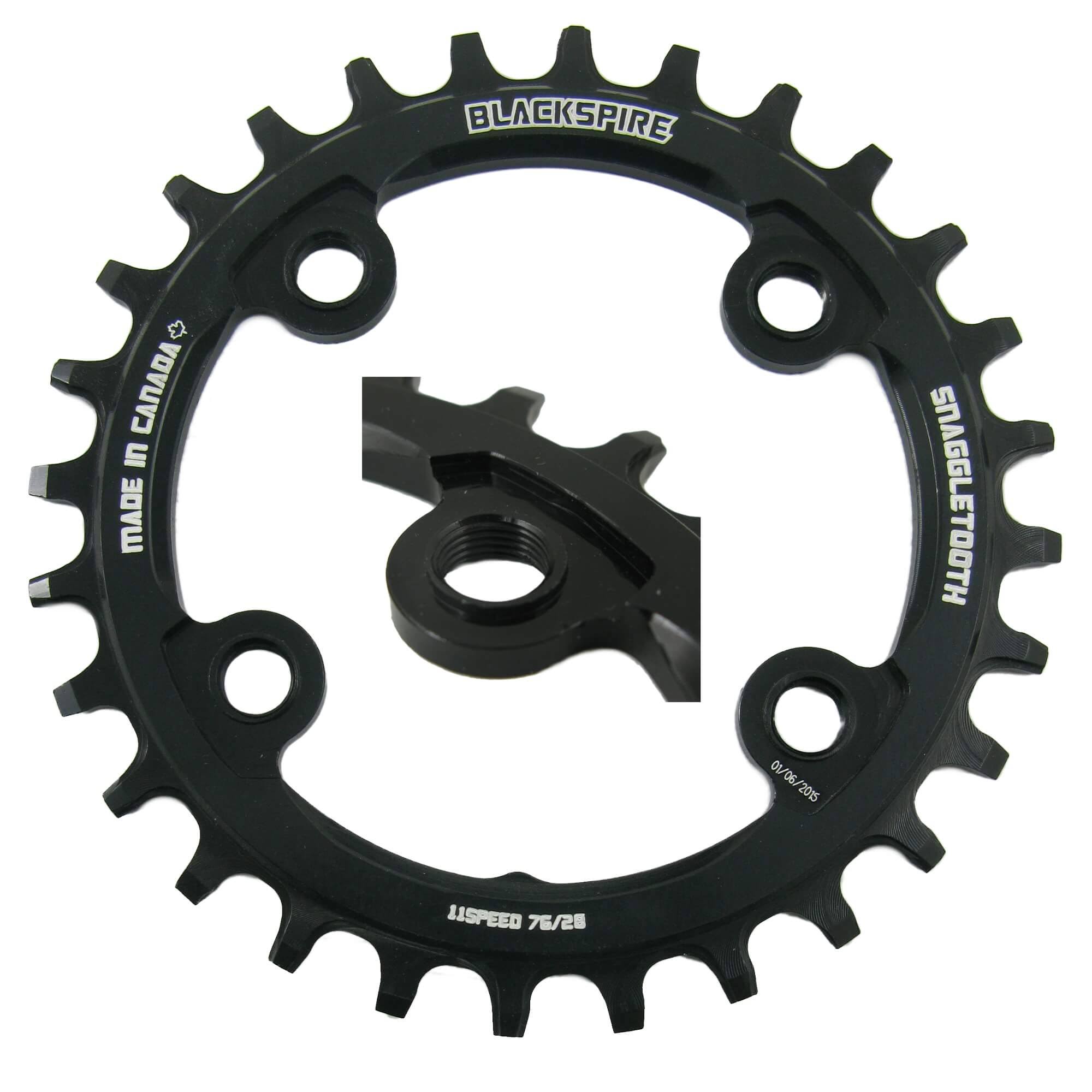 Blackspire Snaggletooth Wide Profile Chainring - 28T - GVRY5J_L18Z Blackspire Snaggletooth Wide Profile Chainring - 28T - GVRY5J_L18Z