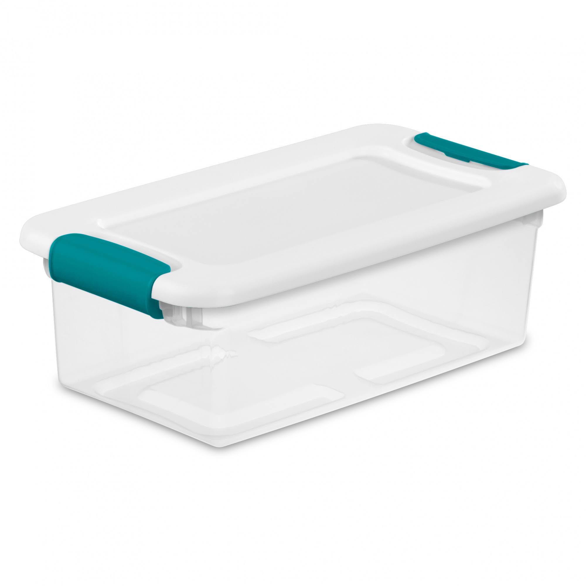 Sterilite, 5.7l./5.7 L Latching Boxes, White, Case of V4THQH_YSMA Sterilite, 5.7l./5.7 L Latching Boxes, White, Case of V4THQH_YSMA