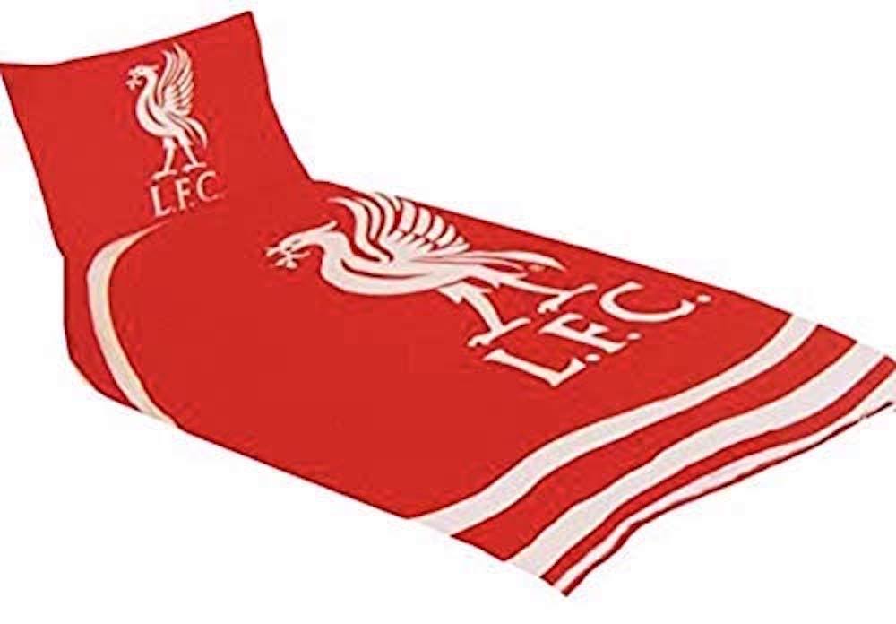 Liverpool FC Pulse Single Duvet Cover and Pillowcase GM3ZVZ_TQXC Liverpool FC Pulse Single Duvet Cover and Pillowcase GM3ZVZ_TQXC