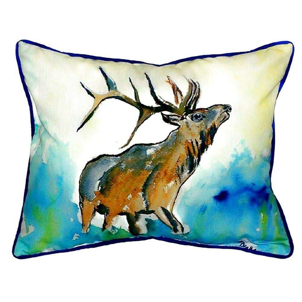 Betsy Drake Interiors Elk Indoor/Outdoor Lumbar 2B5QKN_BH2S