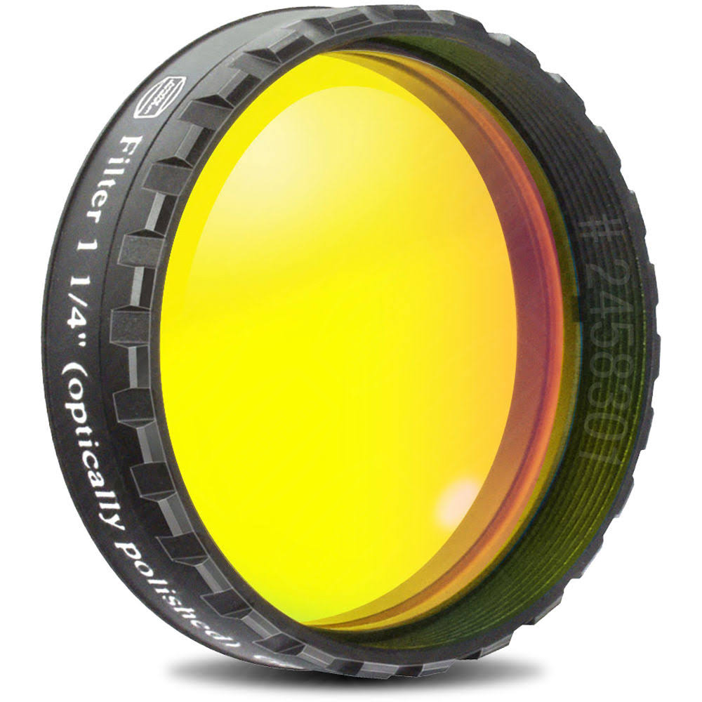 Baader Planetarium Yellow 495nm Long-Pass Filter, 1.PTNACV_CDO8 Baader Planetarium Yellow 495nm Long-Pass Filter, 1.PTNACV_CDO8