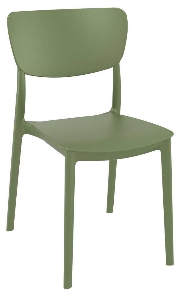 Siesta Monna Outdoor Dining Chair Olive Green, Set of 0EMVFR_JI99