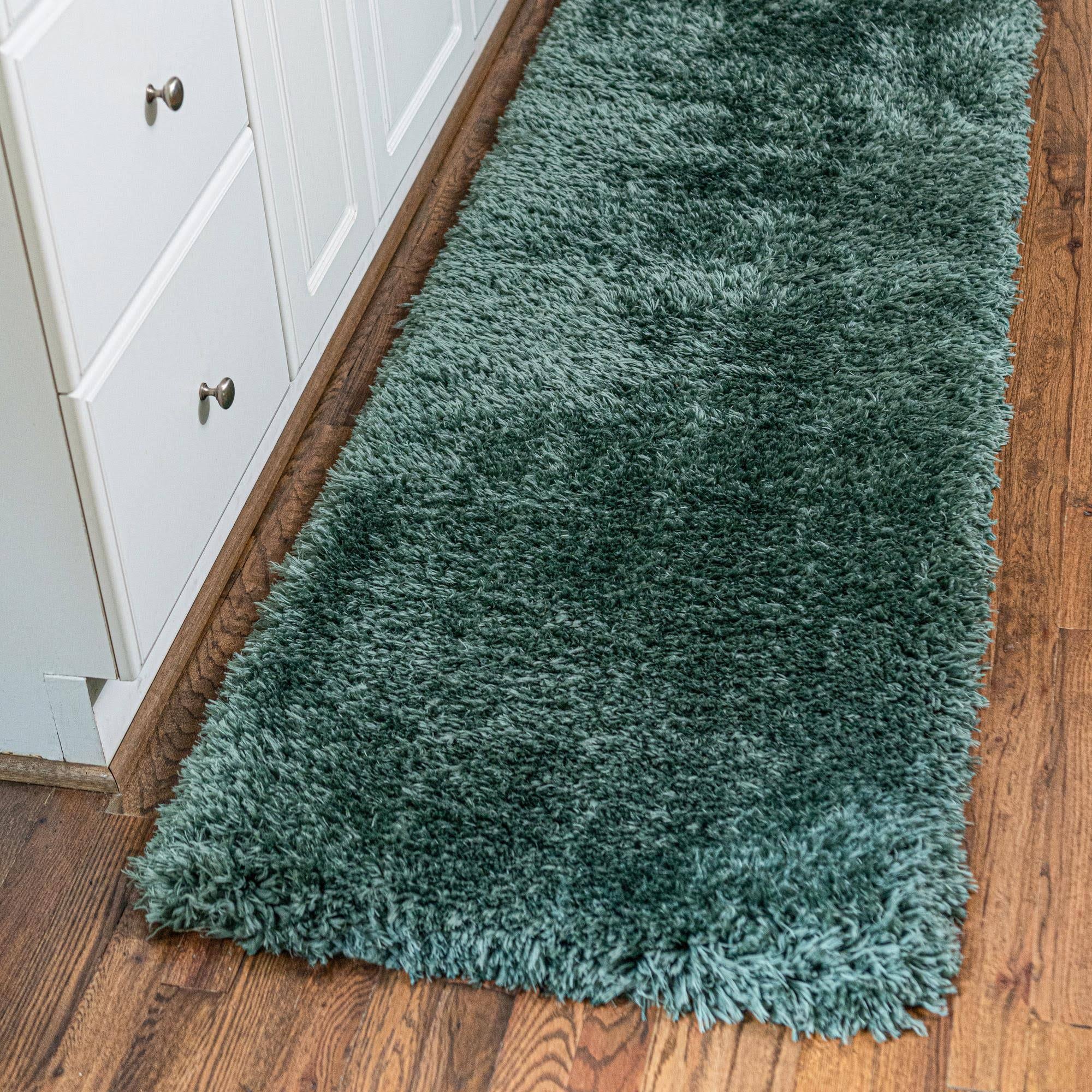 Infinity Shag 13 ft Runner Forest Green Area VPJXT7_HVBW Infinity Shag 13 ft Runner Forest Green Area VPJXT7_HVBW