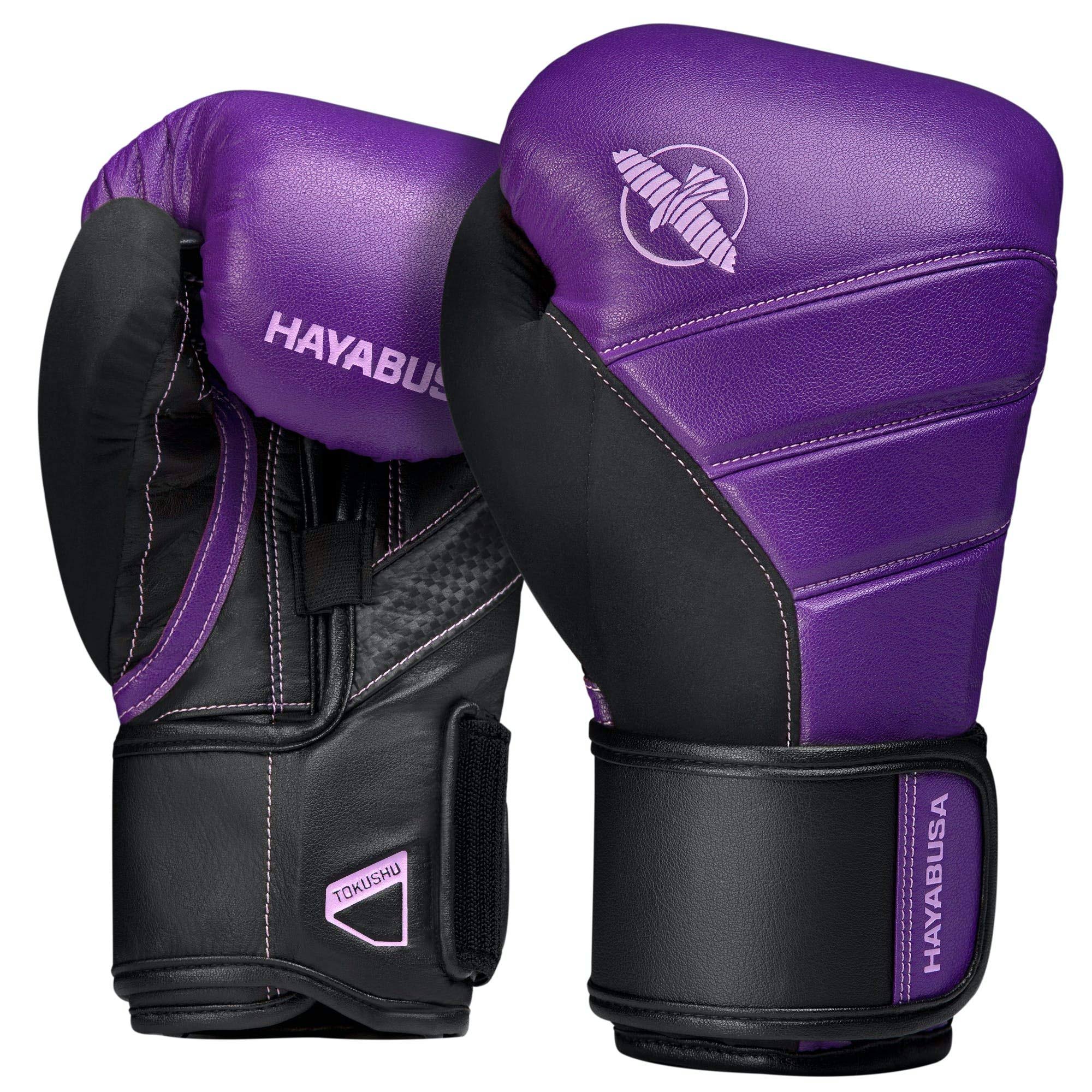 Hayabusa T3 Boxing Gloves - Purple/Black - 12 RY4TER_NRSV Hayabusa T3 Boxing Gloves - Purple/Black - 12 RY4TER_NRSV