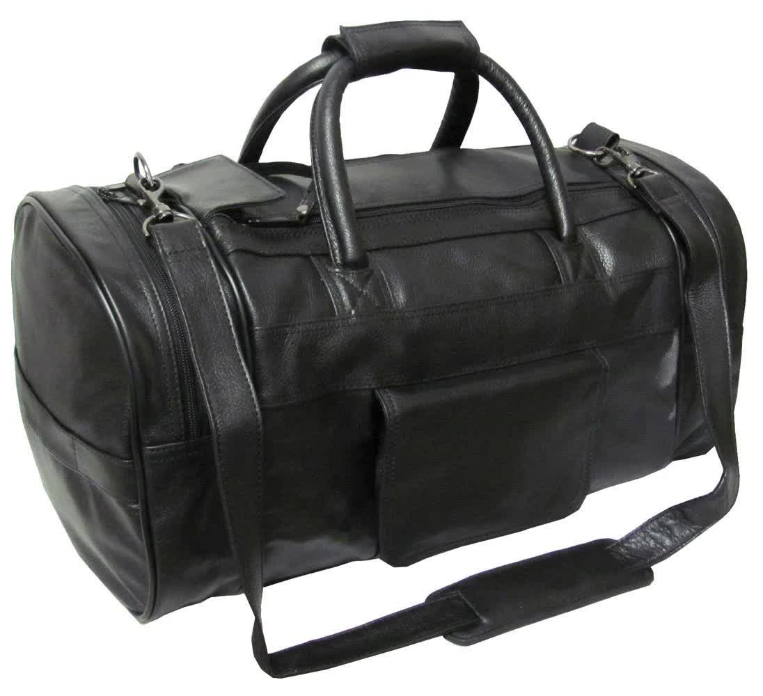 AmeriLeather 20'' Leather Travel Duffel, ACXNNF_PCOA