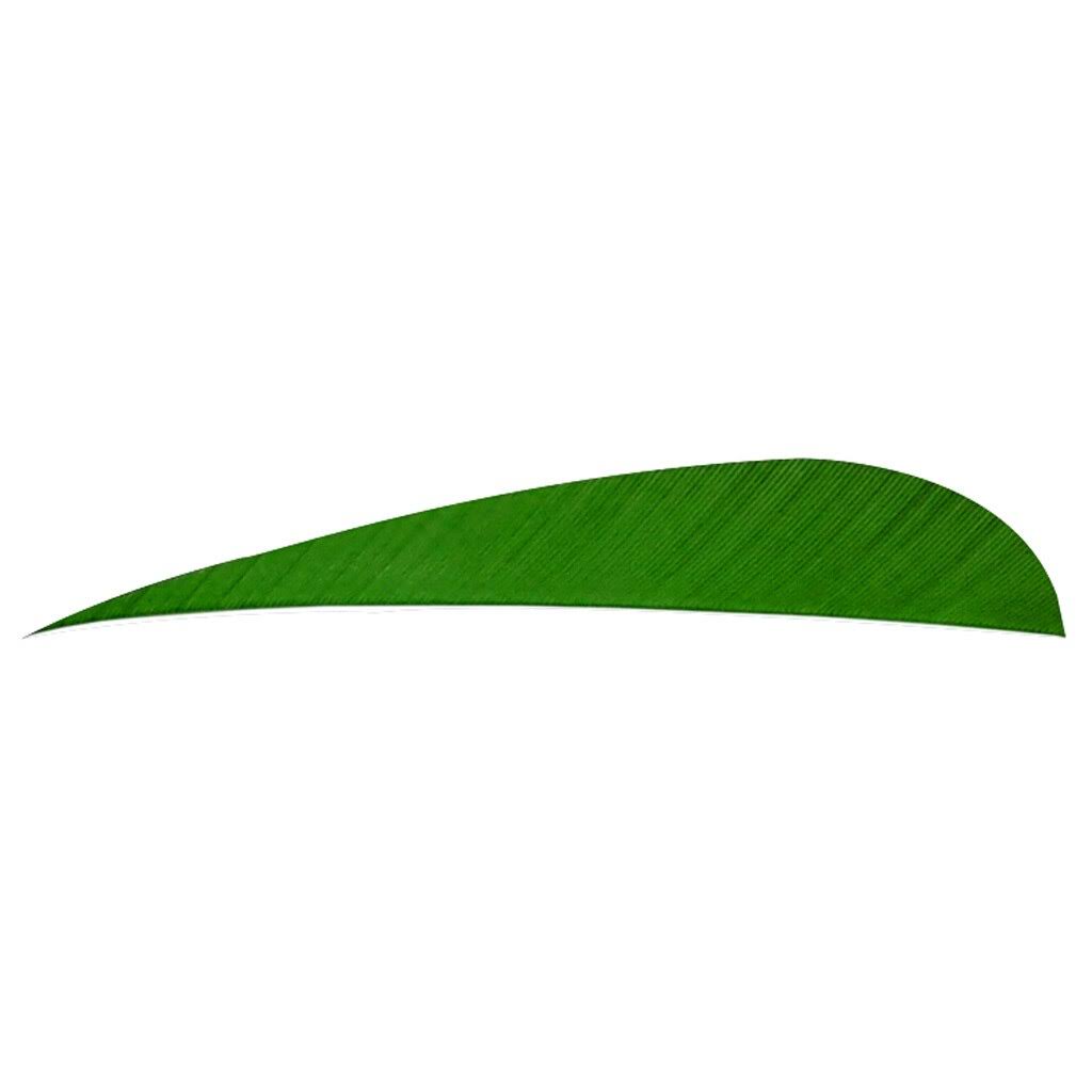 Trueflight Parabolic Feathers - Green 4 in. RW 100 Pk. MBRRTF_MXKG Trueflight Parabolic Feathers - Green 4 in. RW 100 Pk. MBRRTF_MXKG