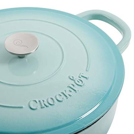 Crock Pot Artisan Enameled Cast Iron Braiser W Lid 5 Quart RPYEY9_BZ2F