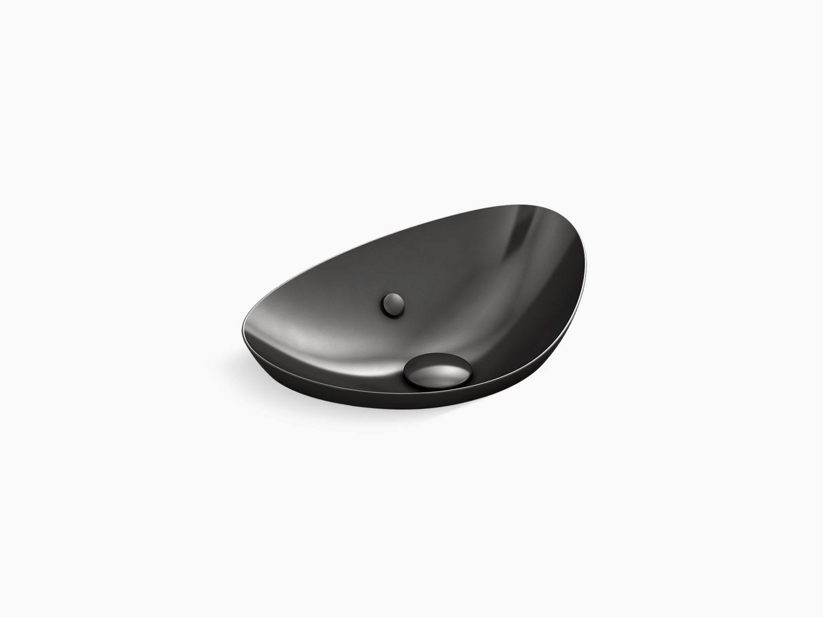Kohler 20704-7 Veil Vessel Bathroom Sink - Black XWSY7F_CIPN Kohler 20704-7 Veil Vessel Bathroom Sink - Black XWSY7F_CIPN
