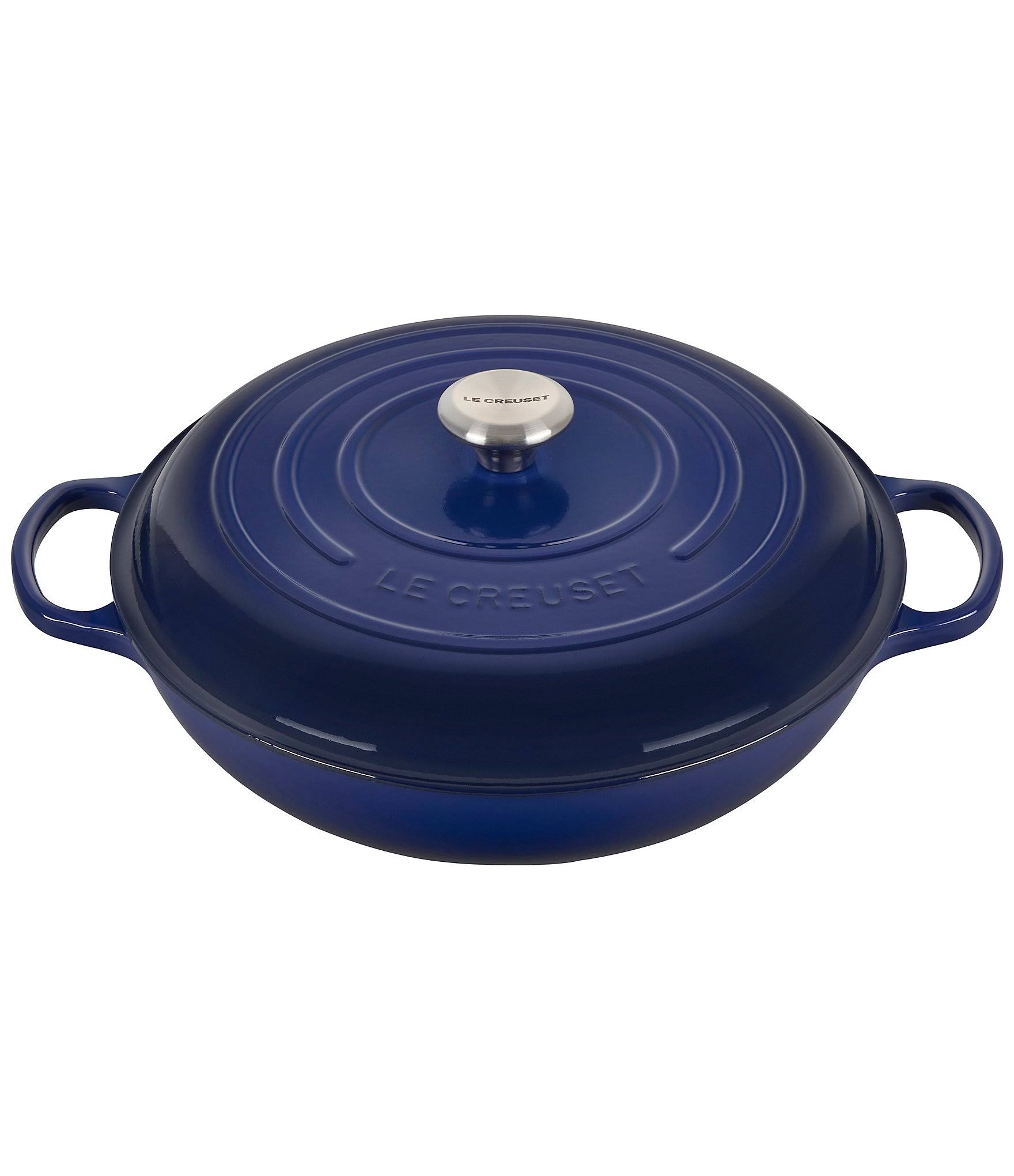 Le Creuset Enameled Cast Iron Signature Braiser, 5 qt. , TYTCJC_33YS Le Creuset Enameled Cast Iron Signature Braiser, 5 qt. , TYTCJC_33YS