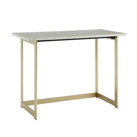 Brielle Desk Color Faux White NLJWRY_HJQQ