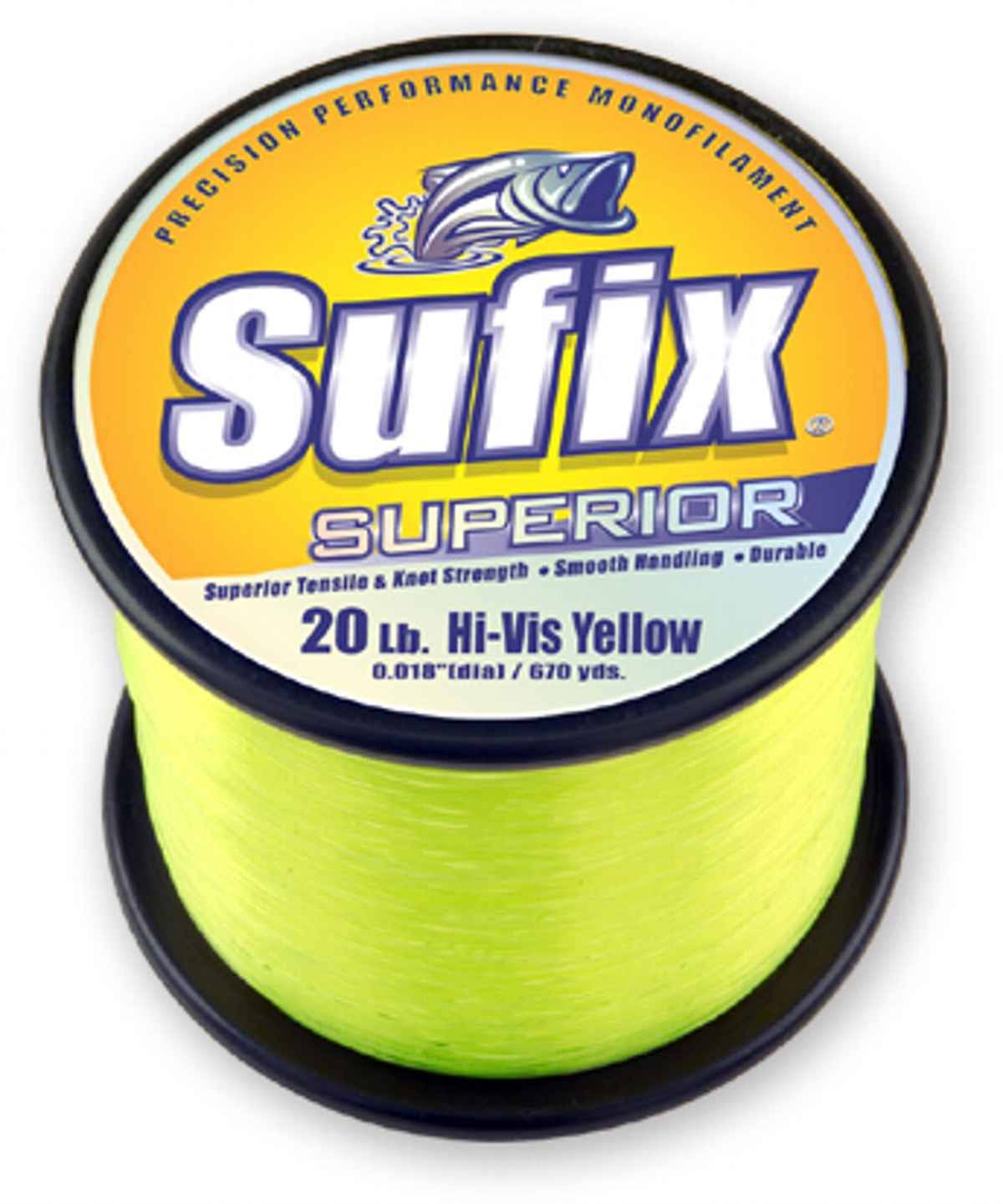 Sufix Superior Monofilament Fishing Line 2.2 lb. Spool, AYVFSD_GRYX