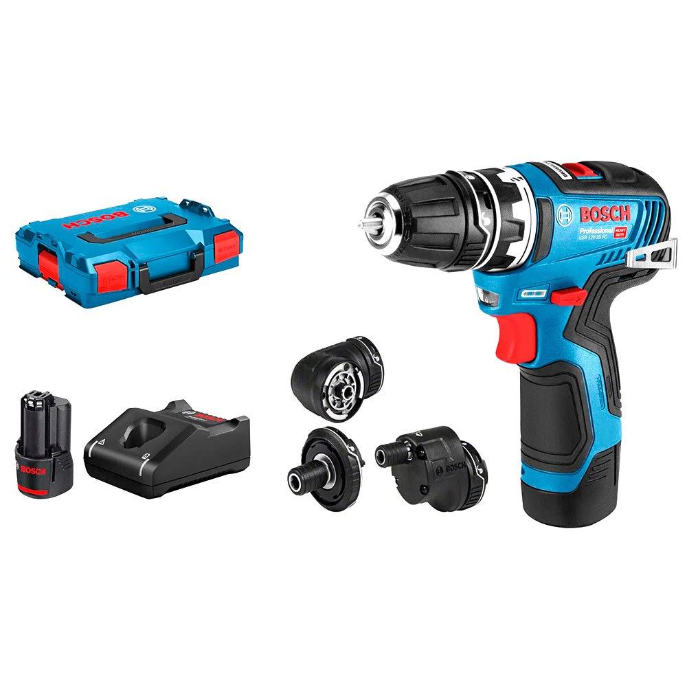 Bosch GSR 12V-35 FC Flexi Clic Cordless Drill JREXVV_A88U Bosch GSR 12V-35 FC Flexi Clic Cordless Drill JREXVV_A88U