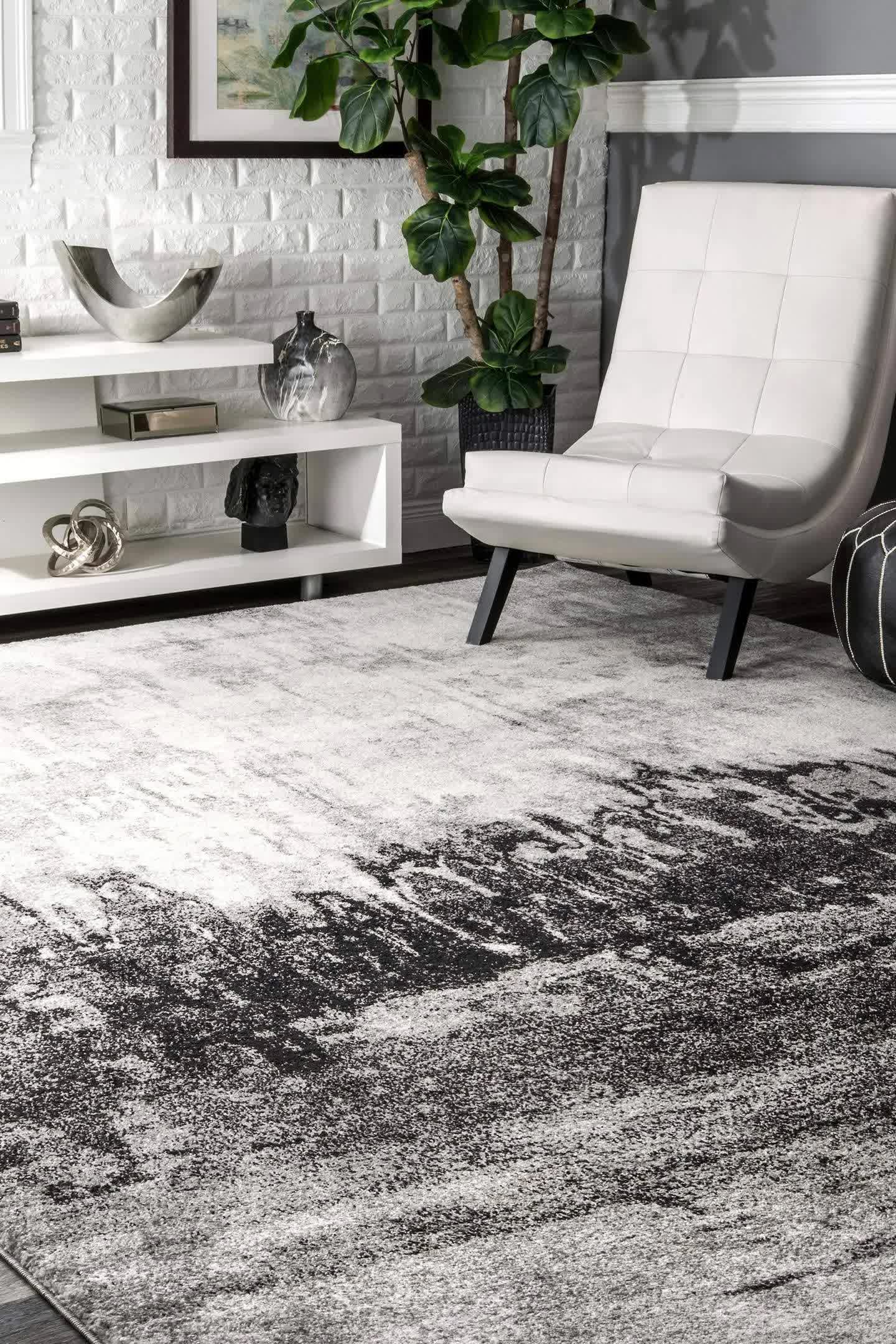 nuLOOM Alayna Abstract Area Rug, 5' x 8' Oval, AMPEK1_BYSG nuLOOM Alayna Abstract Area Rug, 5' x 8' Oval, AMPEK1_BYSG