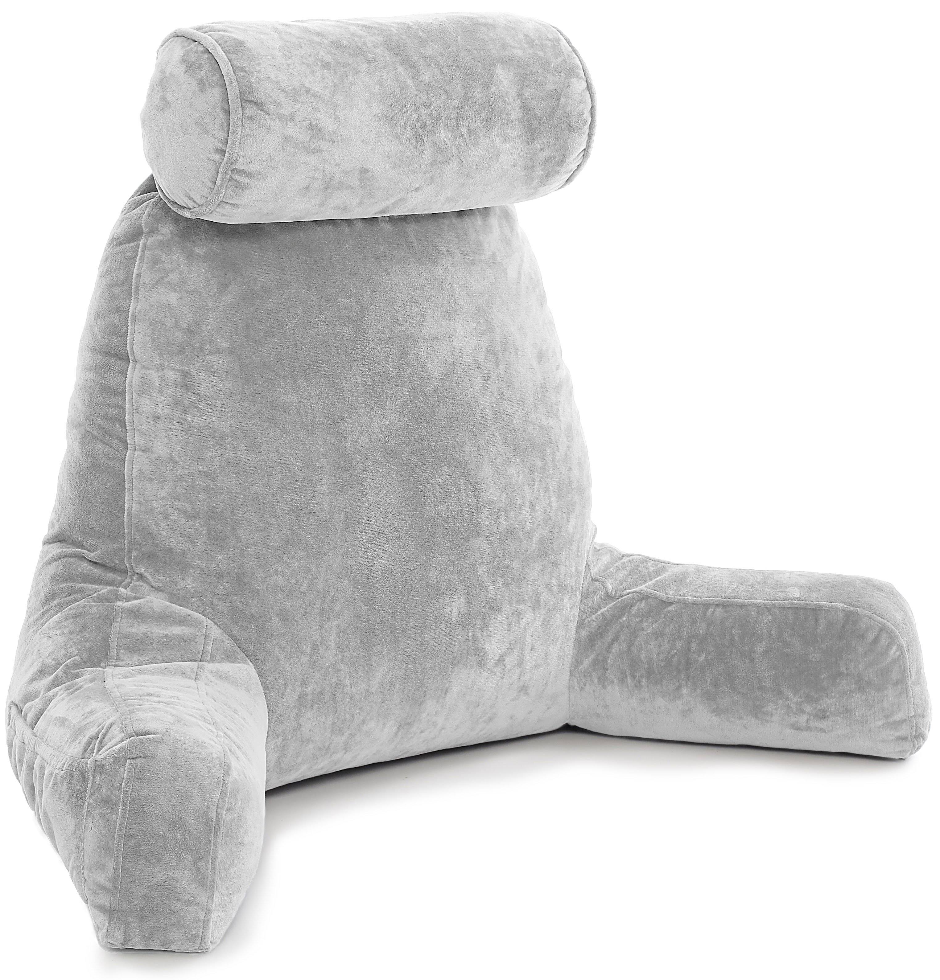 Husband Pillow Big Bedrest Reading Support Bed Backrest with Arms, Light U2ML6T_UEP7 Husband Pillow Big Bedrest Reading Support Bed Backrest with Arms, Light U2ML6T_UEP7