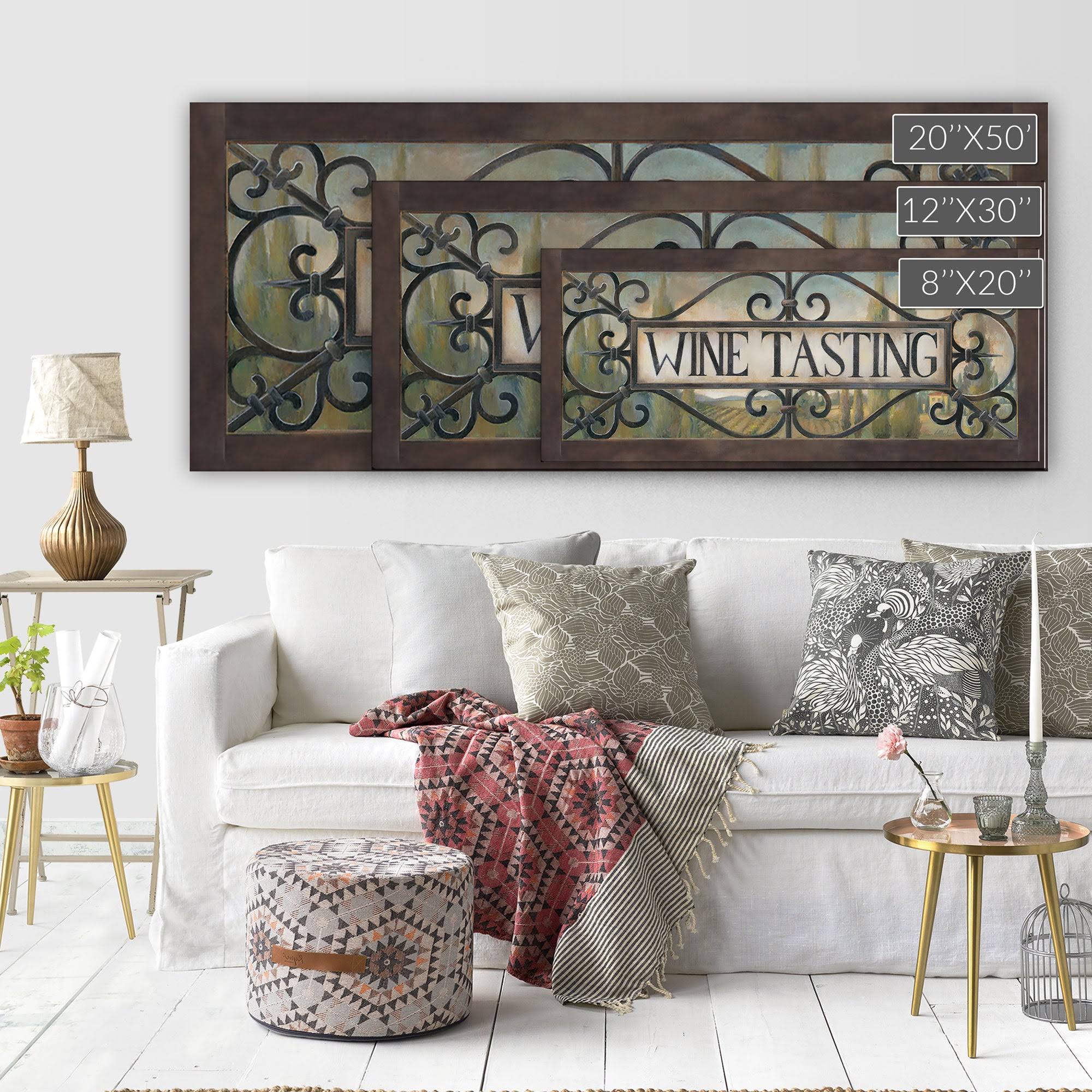 Wexford Home Wexfore Home 'Wine Tasting' Premium Gallery Wrapped Canvas Artwork (3 Sizes Available), 20 x D7HHC6_DIGO