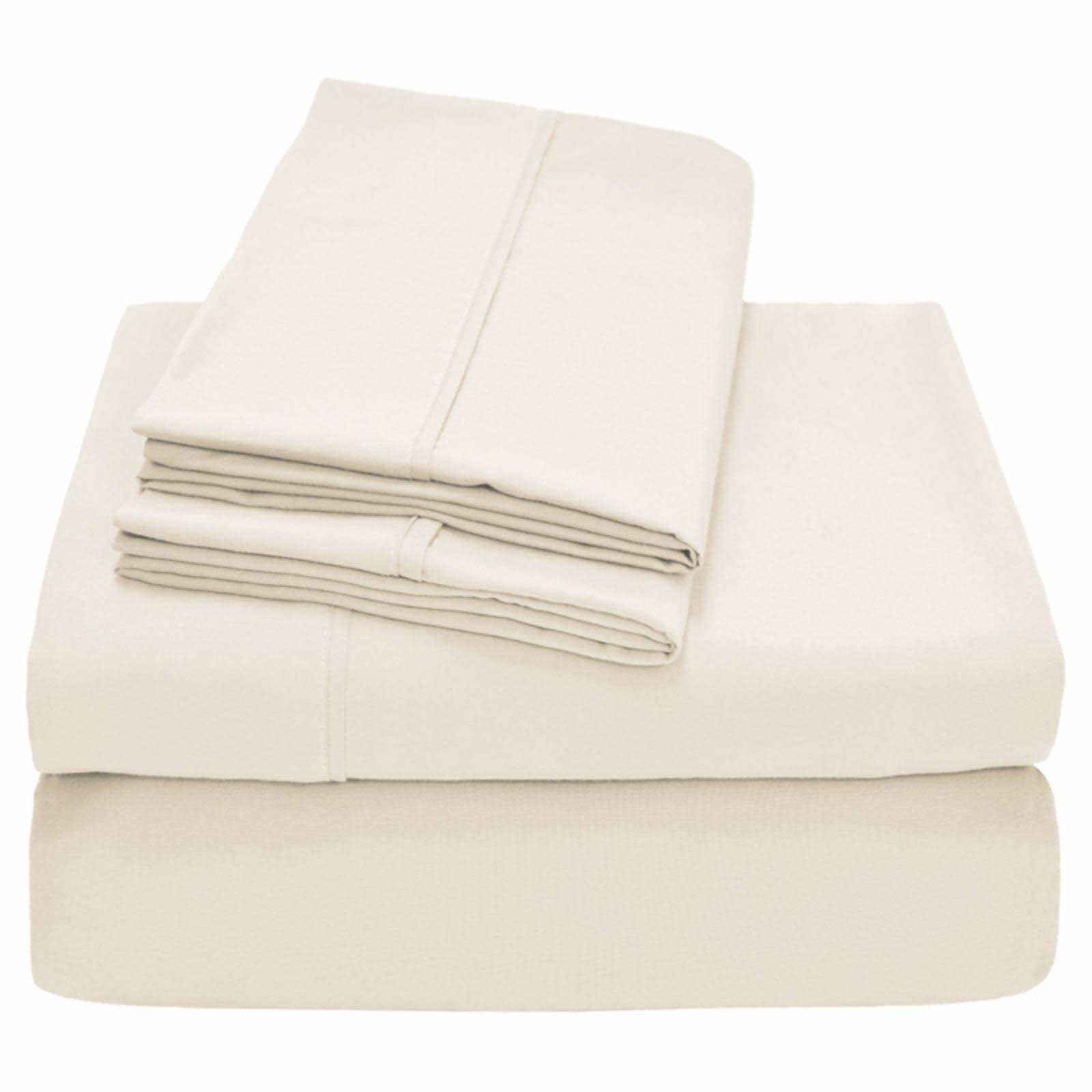 Bare Home Double Brushed Sheet Set, King - ZX4RMB_BJF0 Bare Home Double Brushed Sheet Set, King - ZX4RMB_BJF0