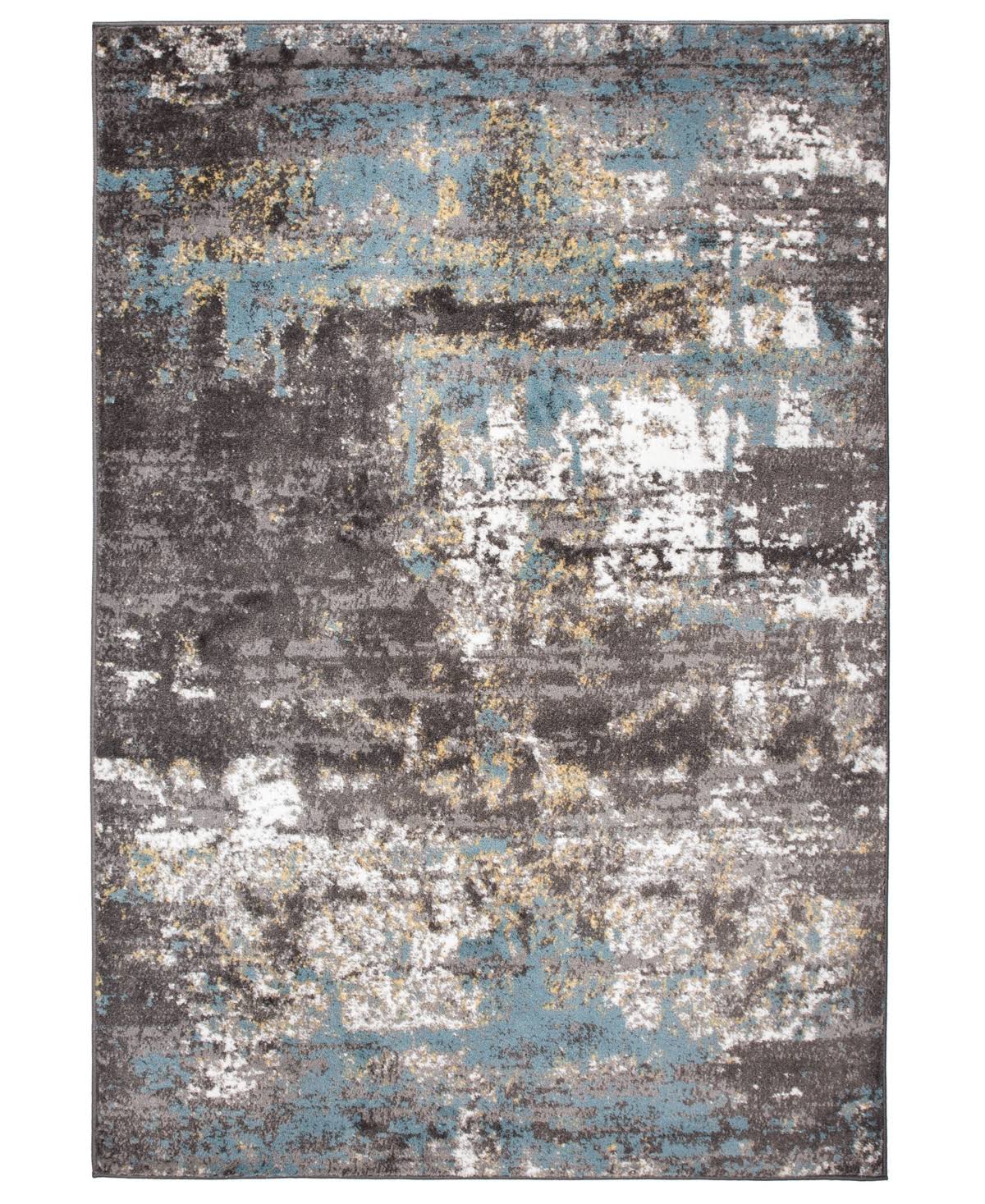 Rugshop Vintage Distressed Abstract Area Rug 5' x 7' 0RT5US_YNTF Rugshop Vintage Distressed Abstract Area Rug 5' x 7' 0RT5US_YNTF