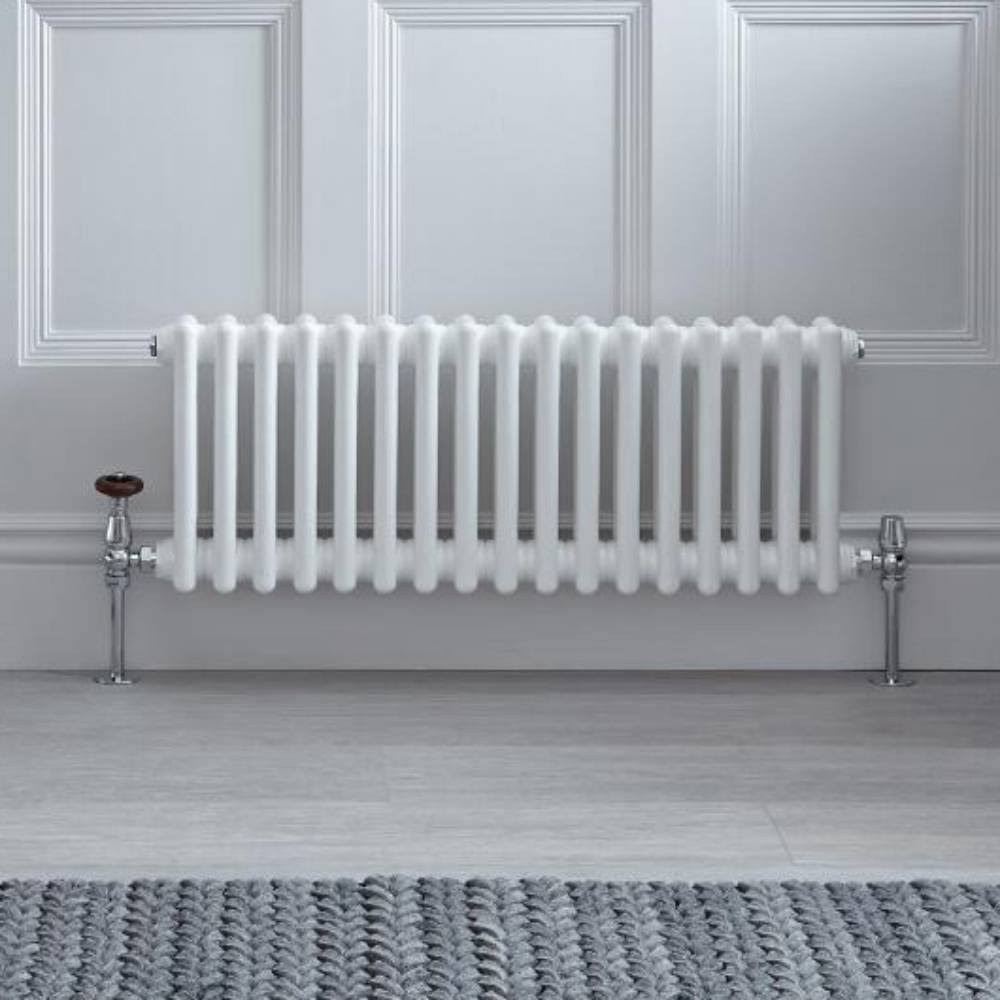 Hudson Reed Regent - Cast Iron Hot Water Radiator - S1462Q_B4RX Hudson Reed Regent - Cast Iron Hot Water Radiator - S1462Q_B4RX