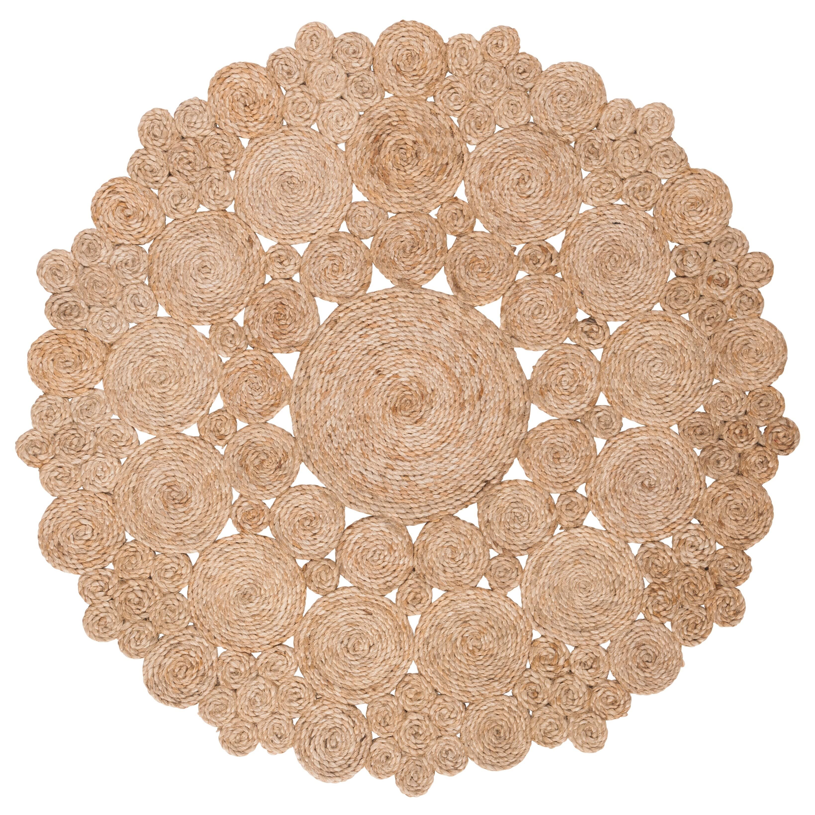 Safavieh Handmade Natural Fiber Meleri Casual Jute Rug - 7' x 7' ULWVZ6_RFCJ Safavieh Handmade Natural Fiber Meleri Casual Jute Rug - 7' x 7' ULWVZ6_RFCJ