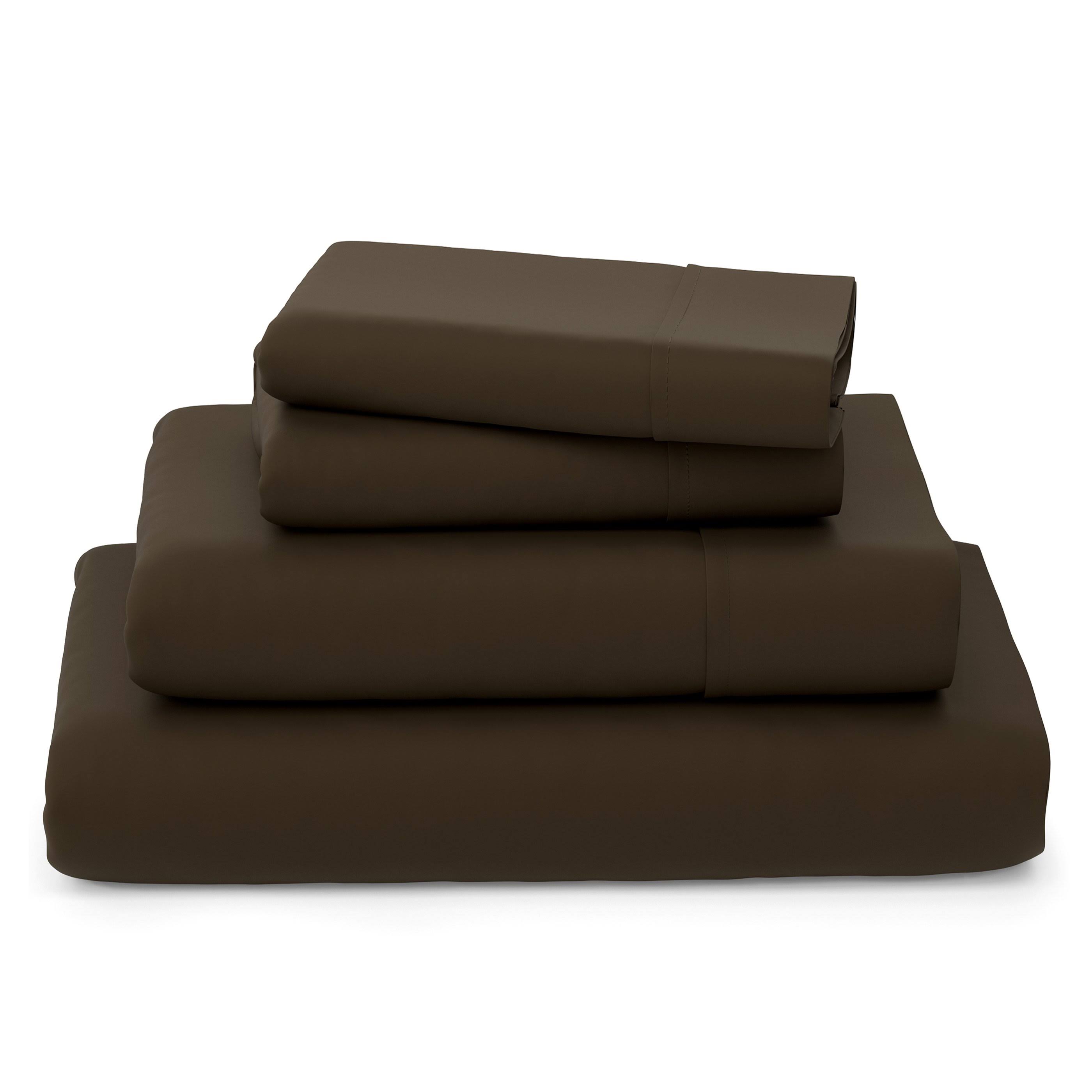 Cosy House Collection Luxury Bamboo Bed Sheet Set - Hypoallergenic Bedding Blend - 4 Piece - Full, Chocolate, 8BAJZP_VDF1 Cosy House Collection Luxury Bamboo Bed Sheet Set - Hypoallergenic Bedding Blend - 4 Piece - Full, Chocolate, 8BAJZP_VDF1