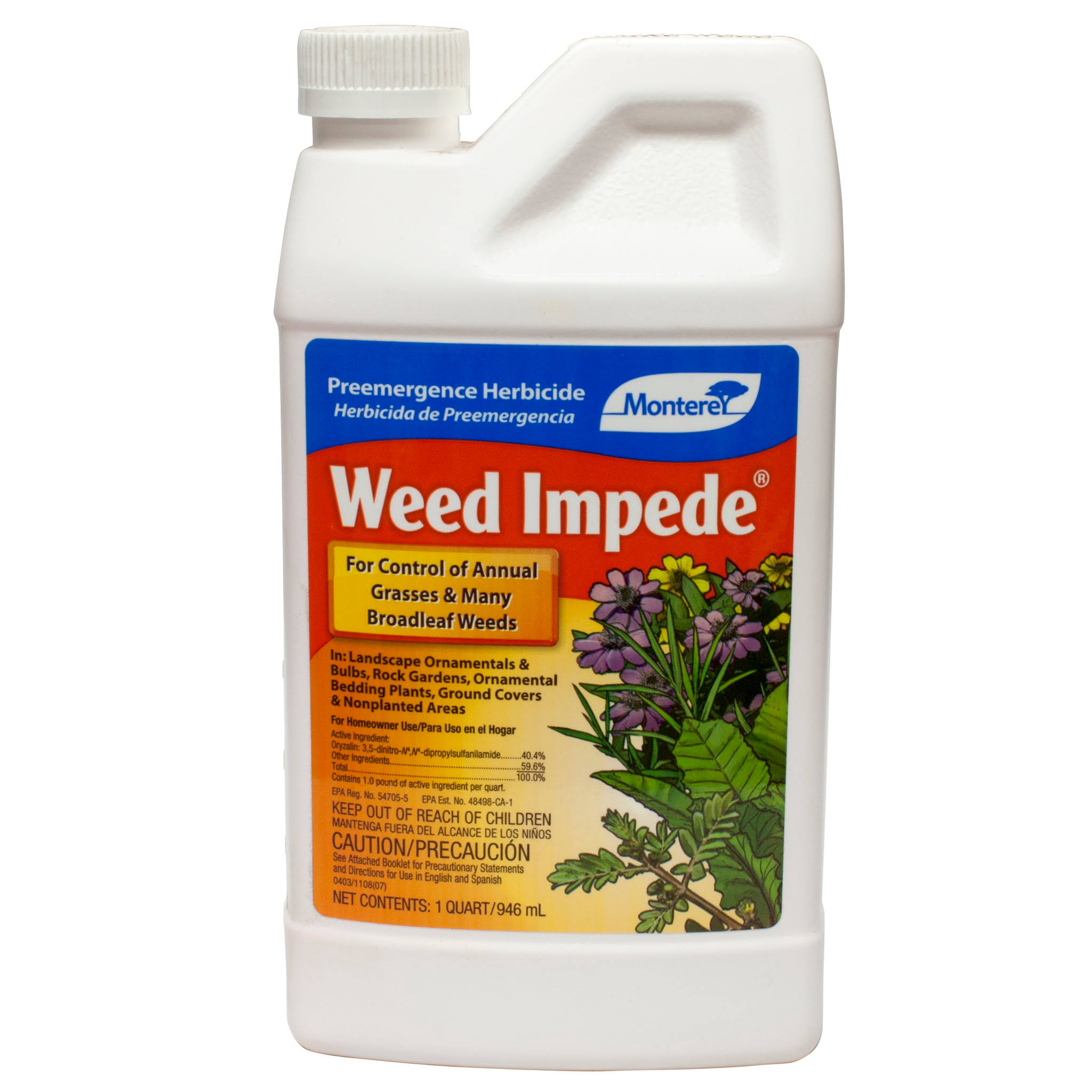Monterey Weed Impede Herbicide, 1 Qt. IEJG0J_1JOS