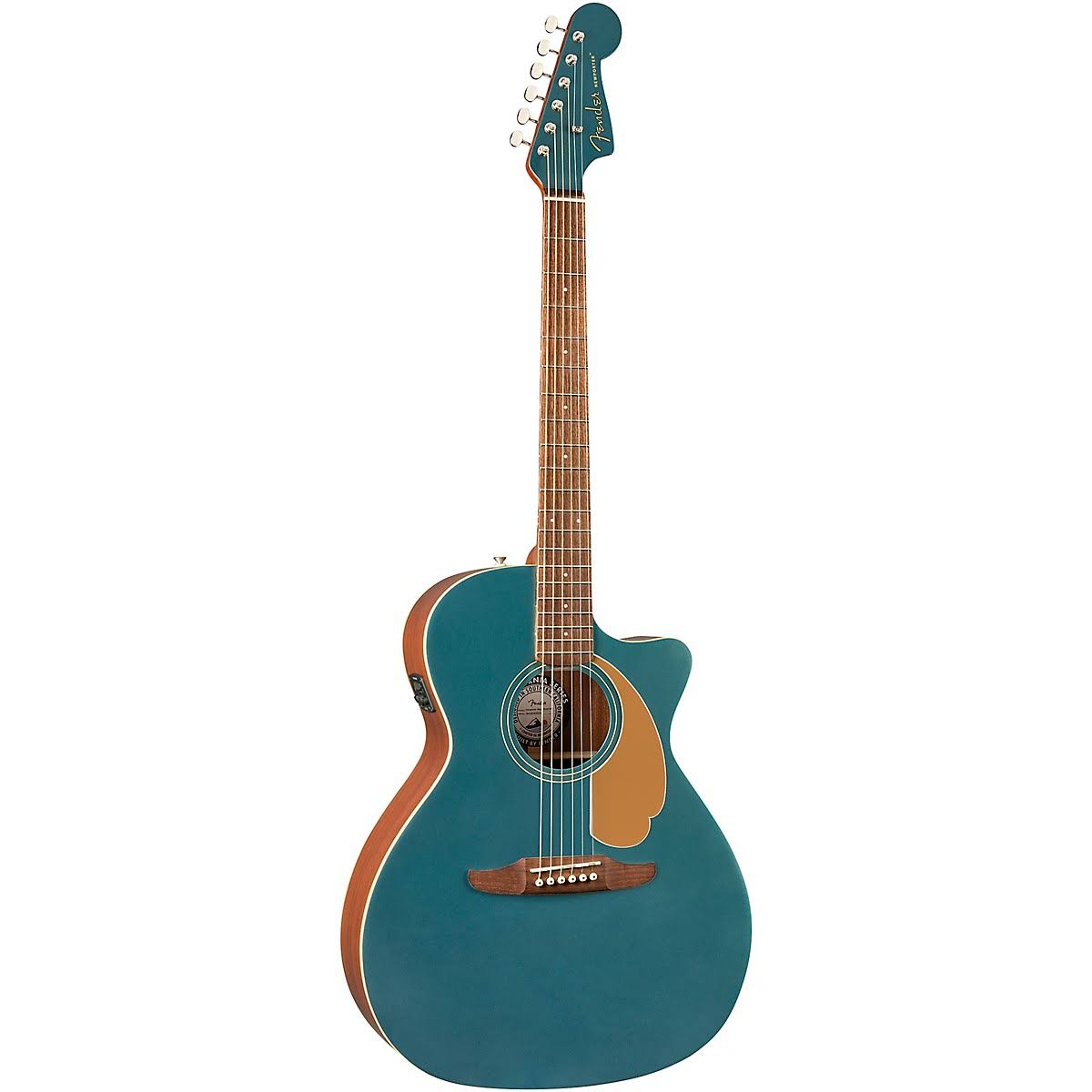 Fender California Newporter Player Acoustic-Electric Guitar Ocean Teal 1TXLYA_YDXL Fender California Newporter Player Acoustic-Electric Guitar Ocean Teal 1TXLYA_YDXL