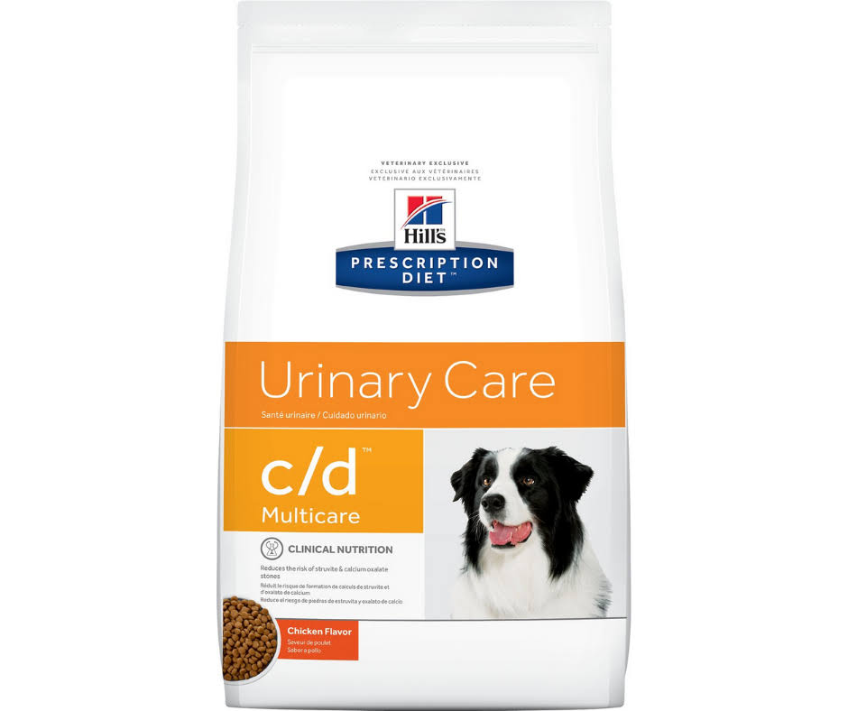 Prescription Diet c/d Multicare Dog Nutrition, Therapeutic, Urinary Care, Chicken Flavor - 27.5 ST9T3V_HPEP