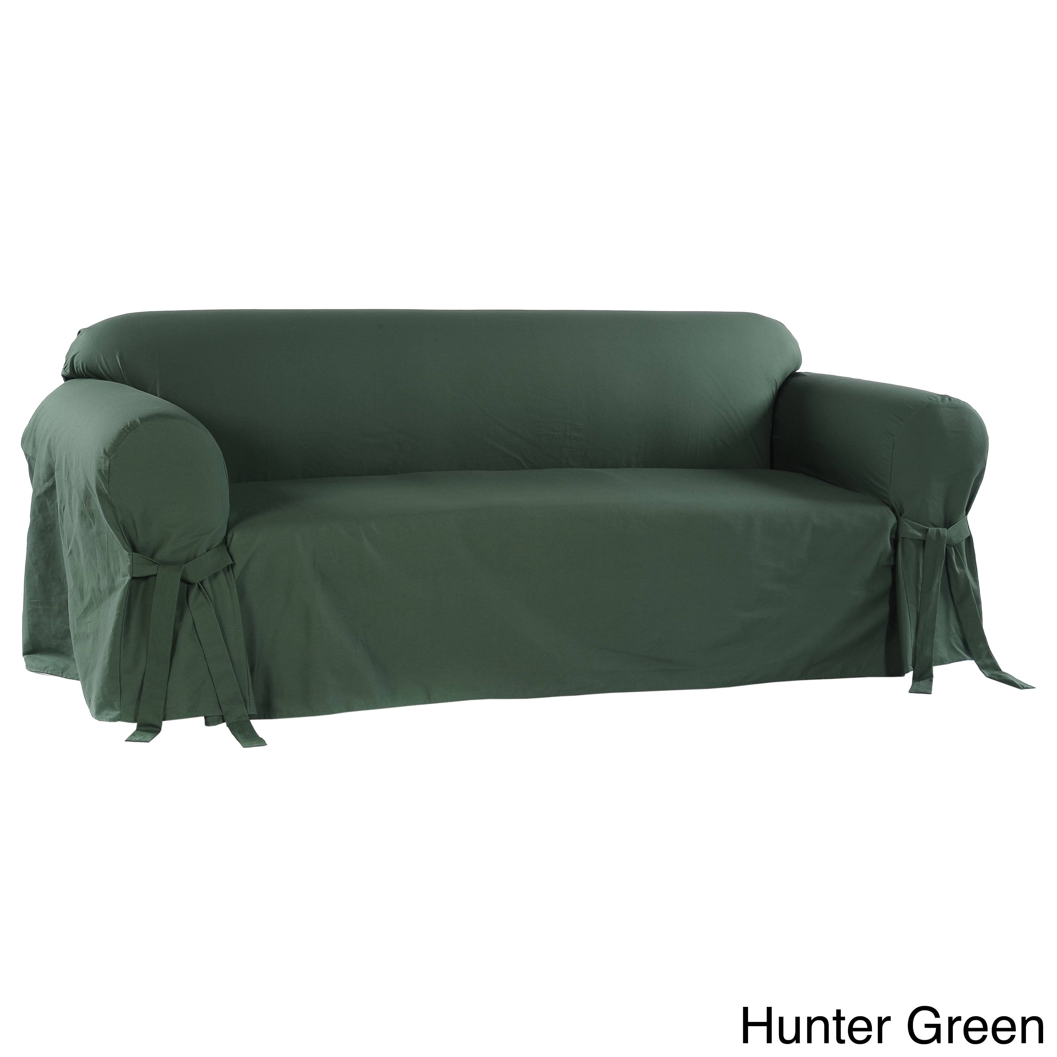 Classic Slipcovers Cotton Duck Casual-Fit Loveseat 7K3E8A_MBWP Classic Slipcovers Cotton Duck Casual-Fit Loveseat 7K3E8A_MBWP