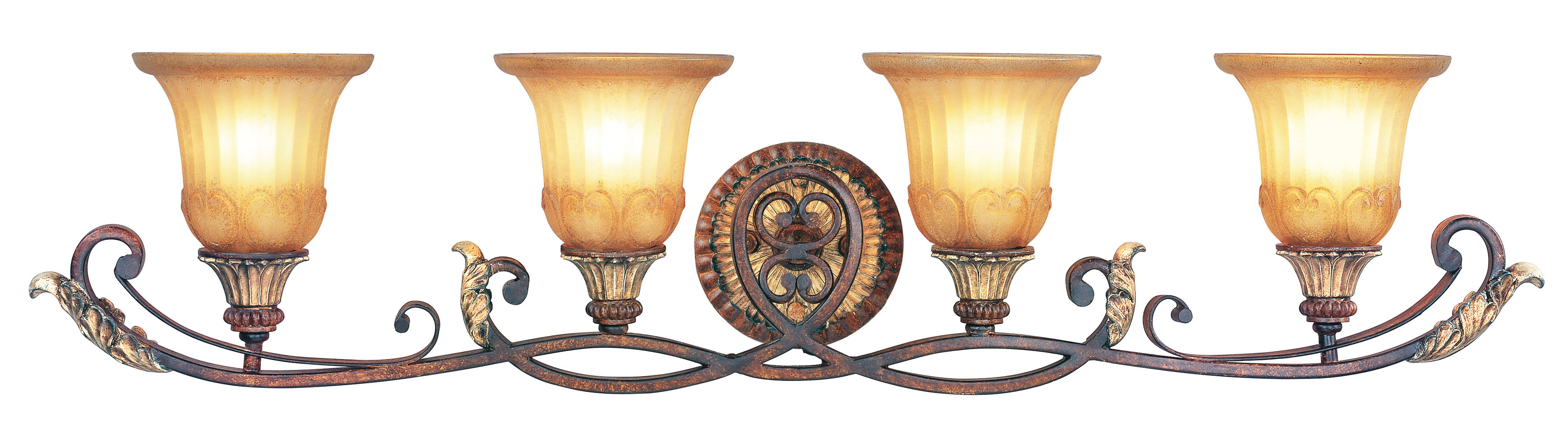 Livex Lighting Villa Verona 4 Light Bath Vanity, Bronze 8554-GXINGN_RTJA