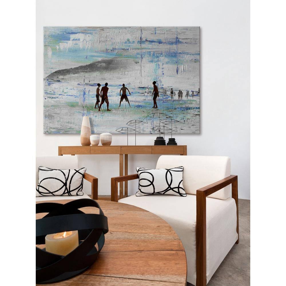 Parvez Michel 24 in. H x 36 in. W Sand Games by Parvez Taj Printed Canvas Wall Art, Multi-RTE1CK_LAVP Parvez Michel 24 in. H x 36 in. W Sand Games by Parvez Taj Printed Canvas Wall Art, Multi-RTE1CK_LAVP