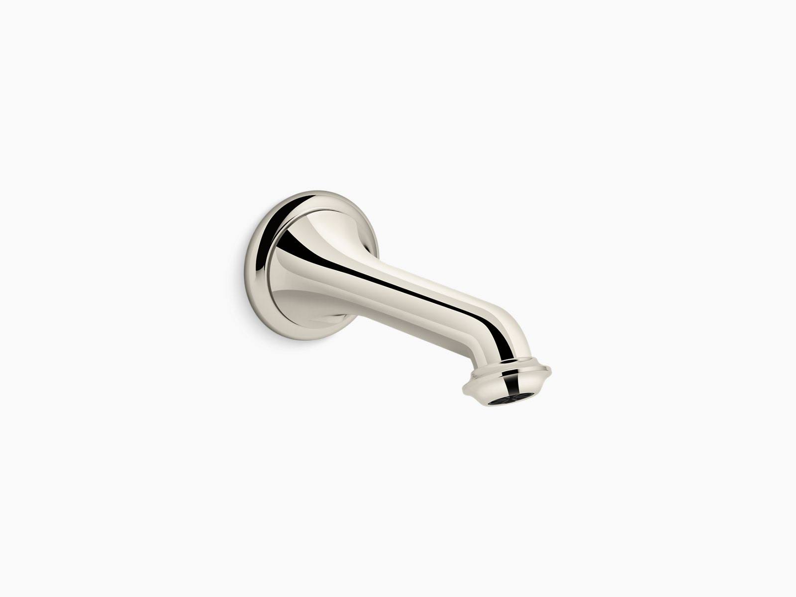 Kohler 72792-SN Artifacts Wall-Mount Bath Spout with Turned Design - Vibrant Polished W3BNJ6_TRIF Kohler 72792-SN Artifacts Wall-Mount Bath Spout with Turned Design - Vibrant Polished W3BNJ6_TRIF