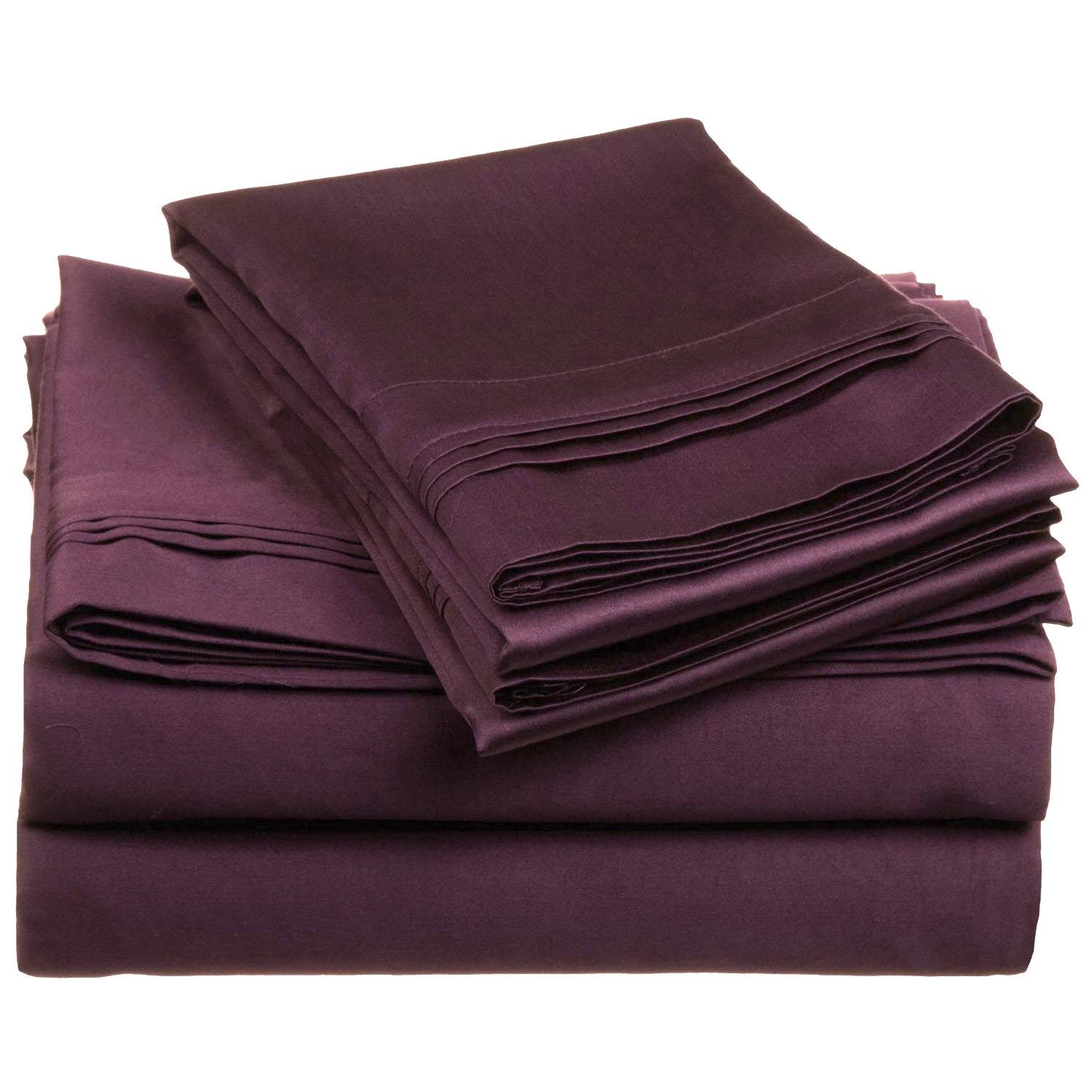 Superior Egyptian Cotton 650 Thread Count Deep Pocket Solid Sheet Set, King- ACM3HL_PKGK Superior Egyptian Cotton 650 Thread Count Deep Pocket Solid Sheet Set, King- ACM3HL_PKGK